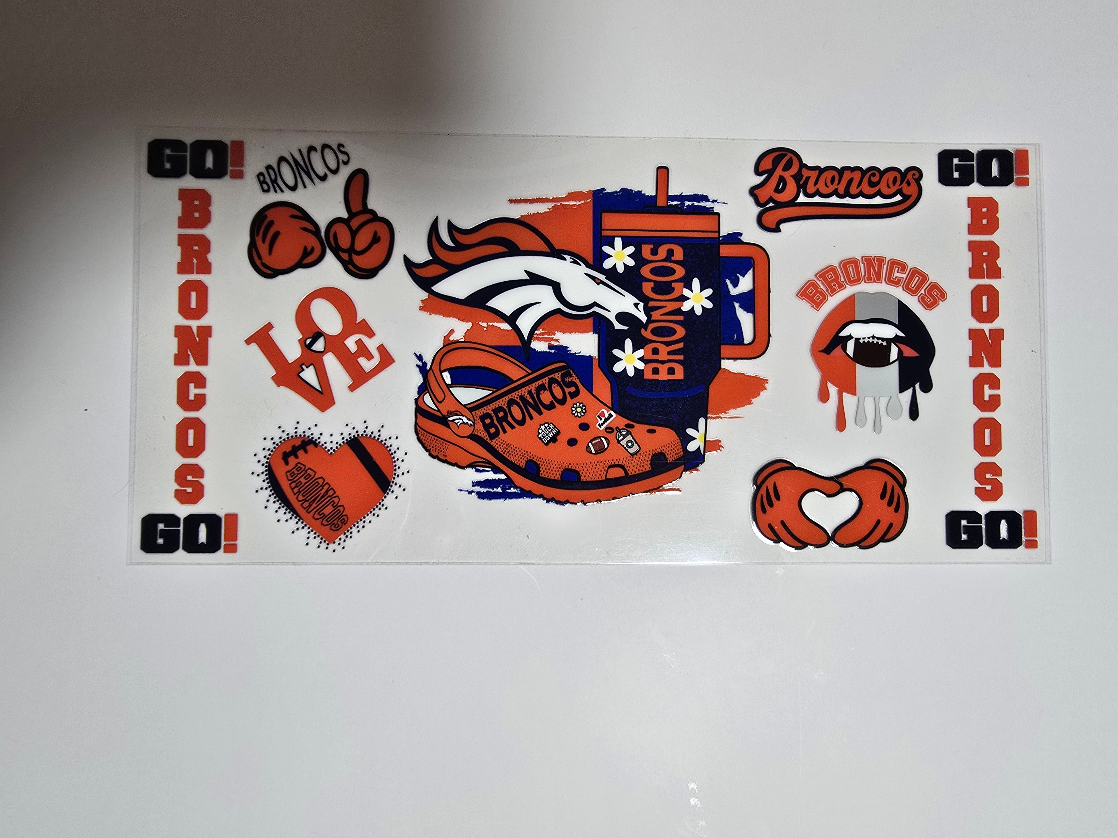 Broncos 16oz wraps