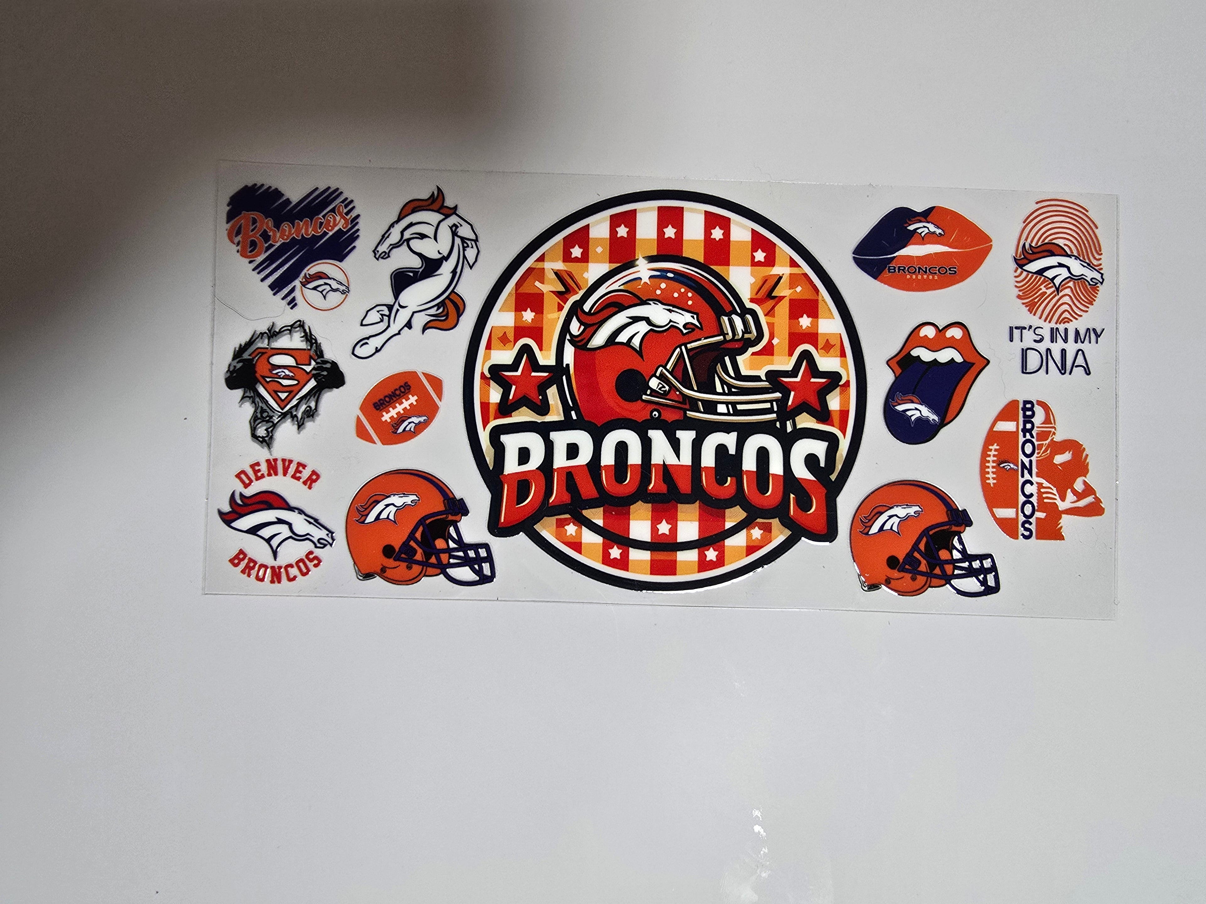 Broncos 16oz wraps