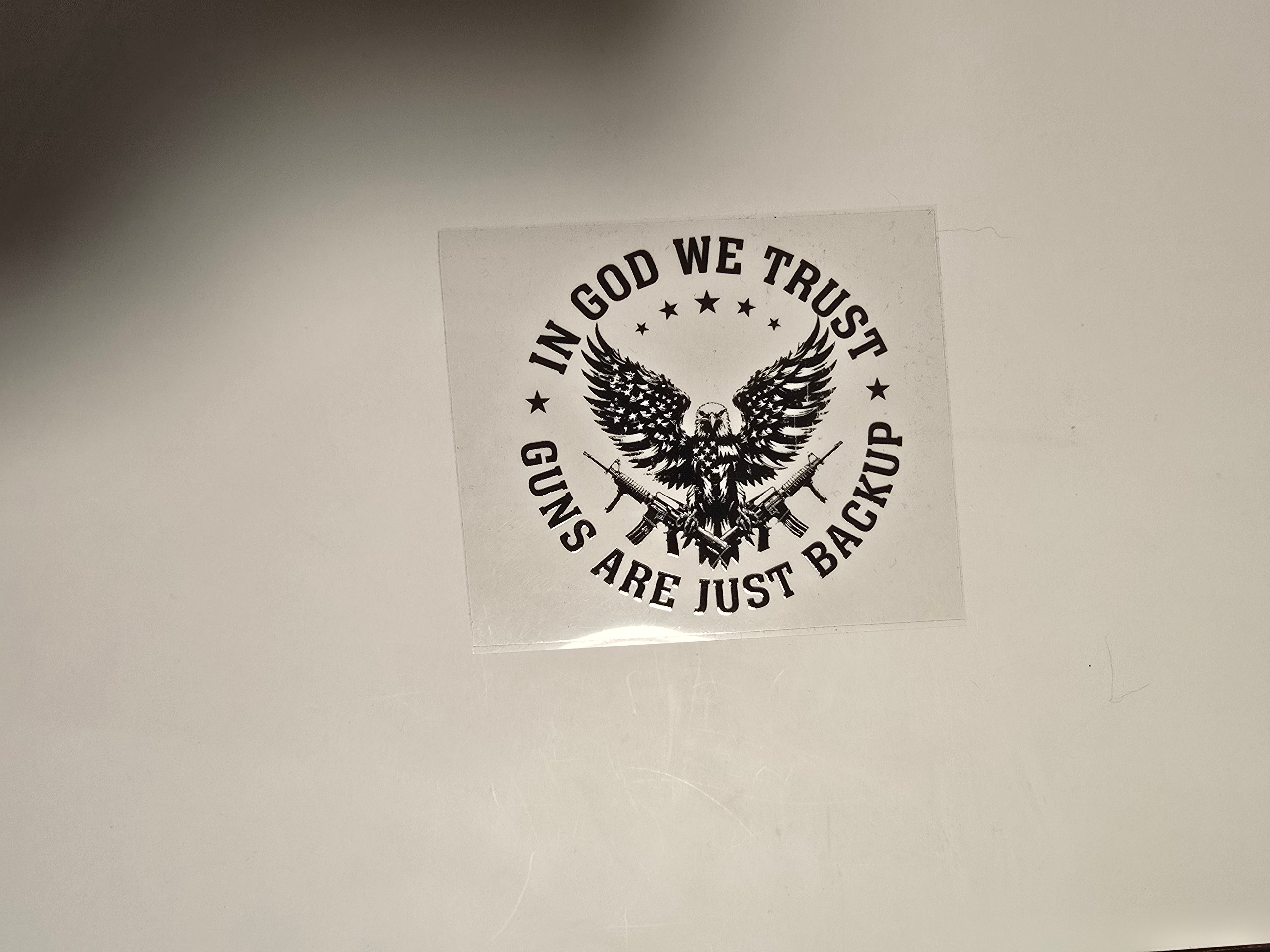 In god we trust  Decal