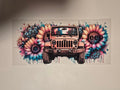 Pink Jeep 16oz Wrap