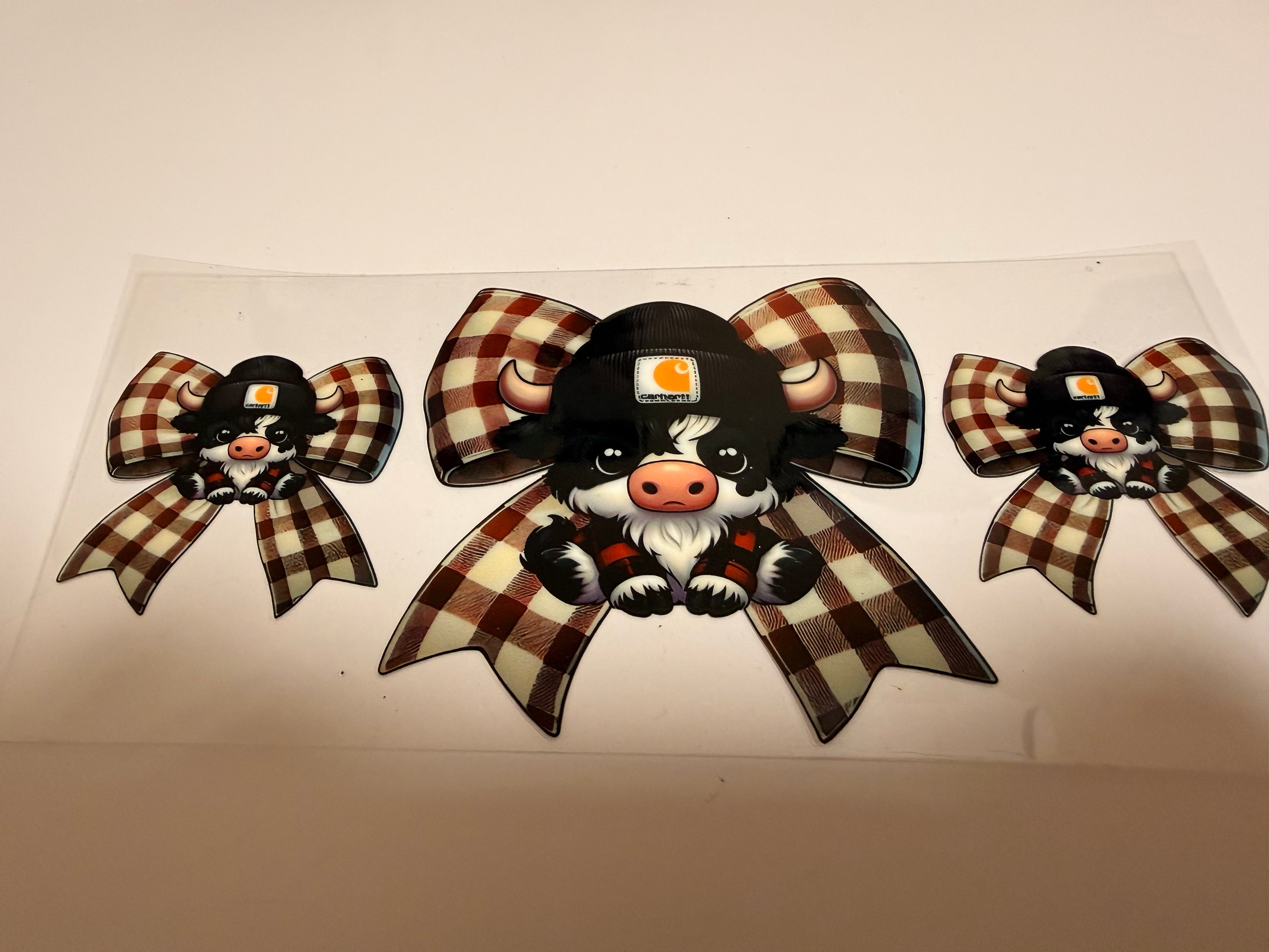 Highland Cow 16oz Wrap