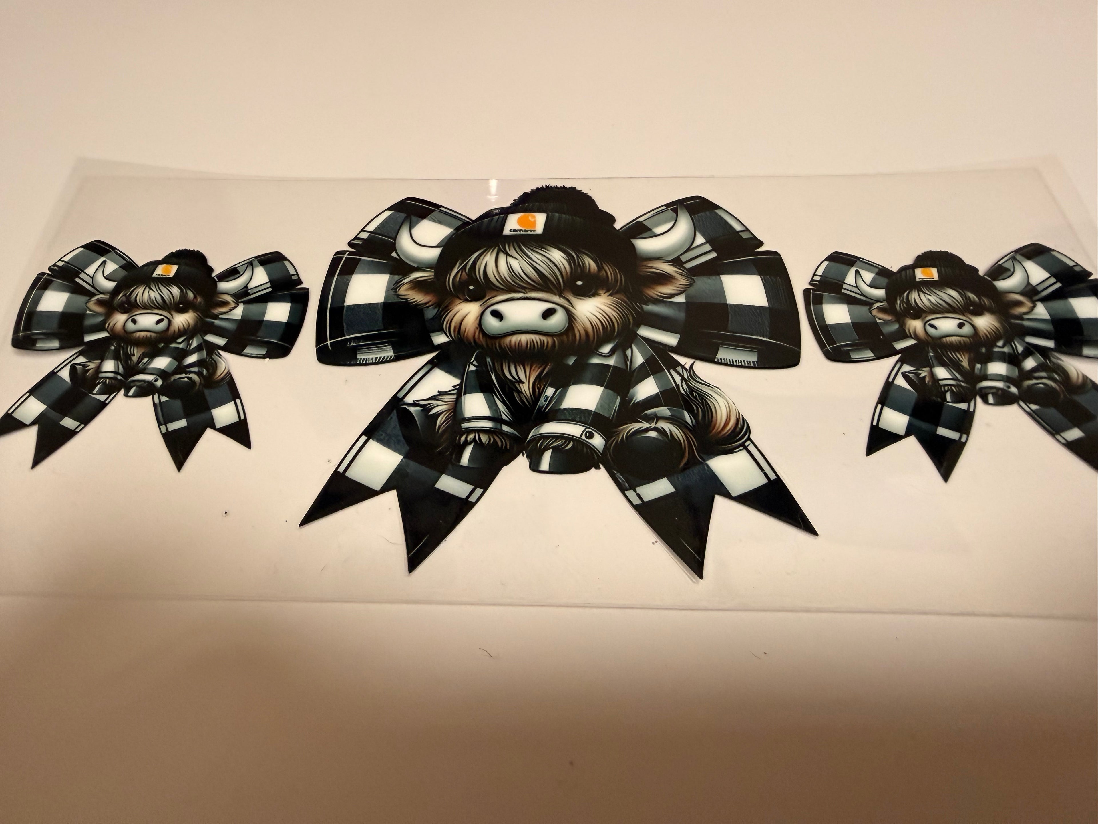 Highland Cow 16oz Wrap