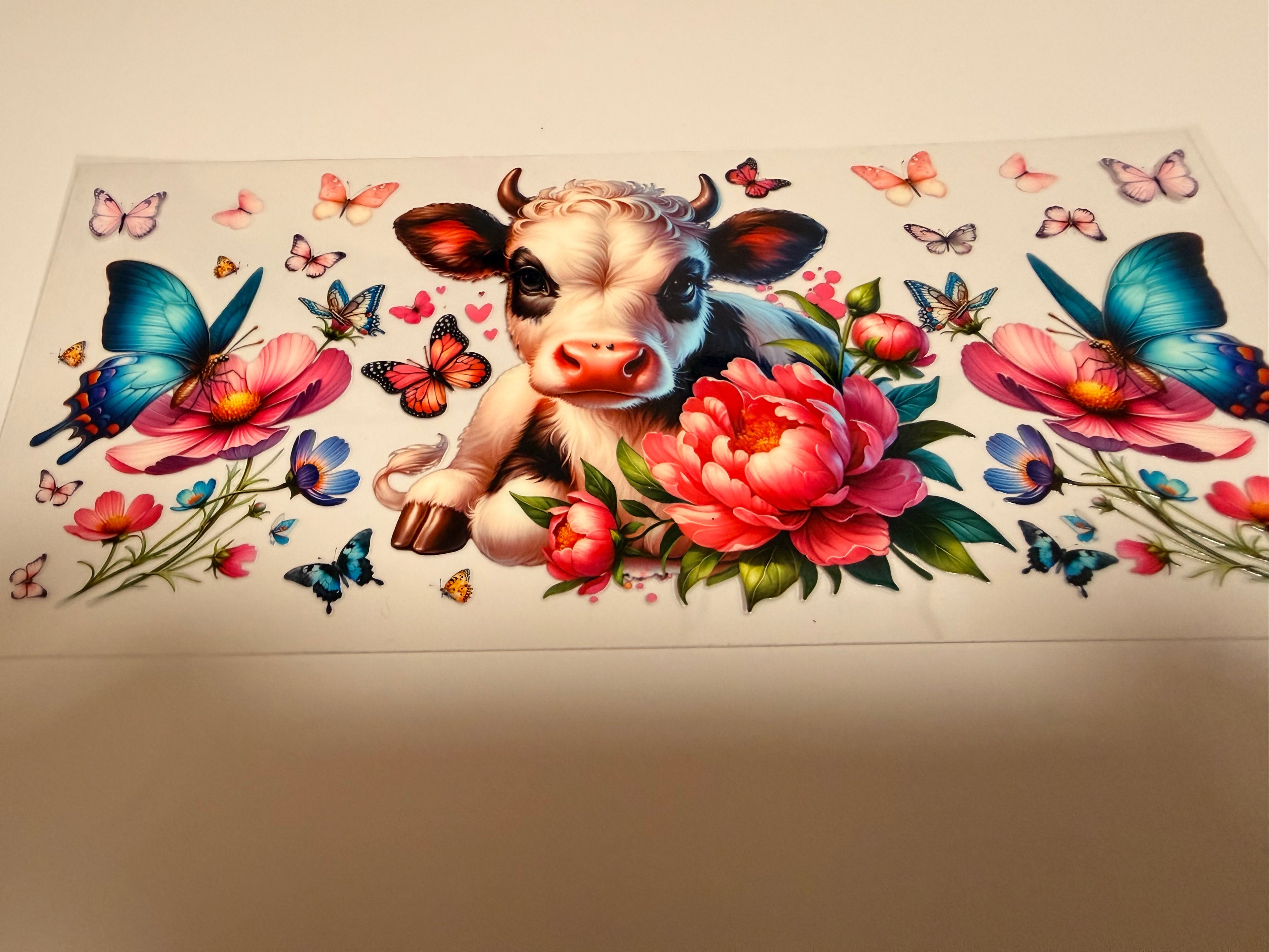 Highland Cow 16oz Wrap