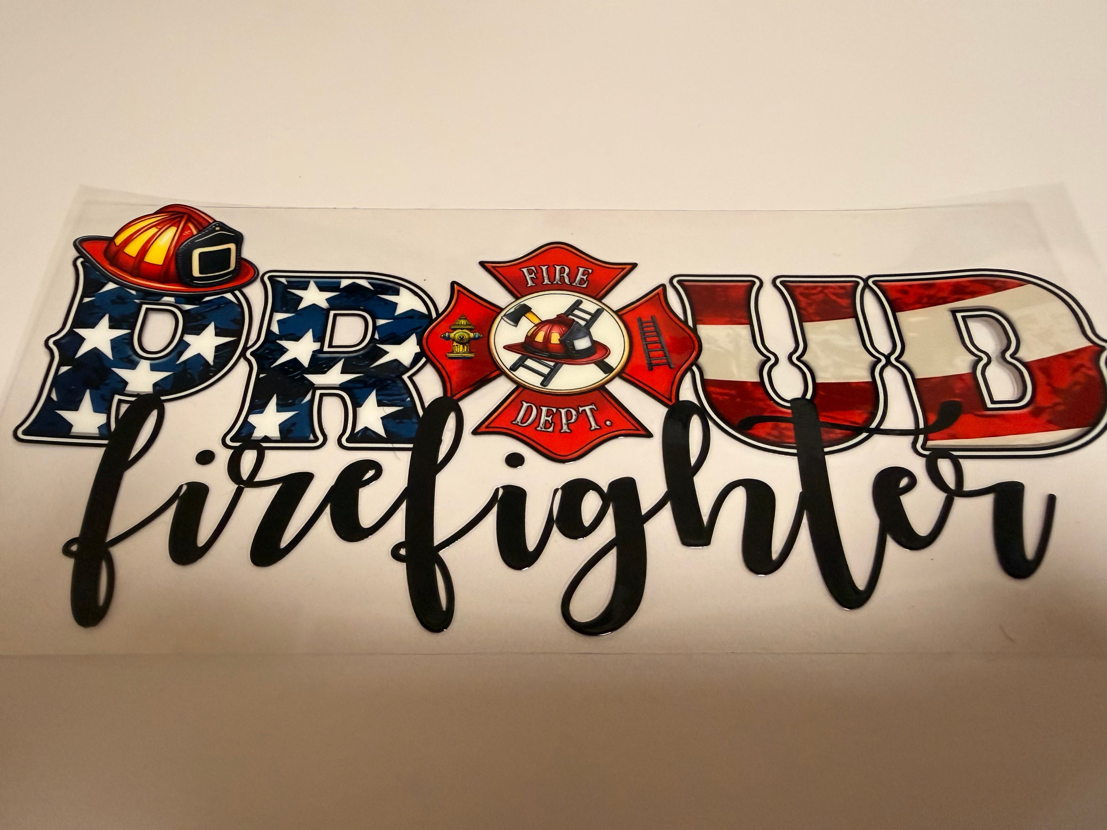 Firefighter 16oz wrap