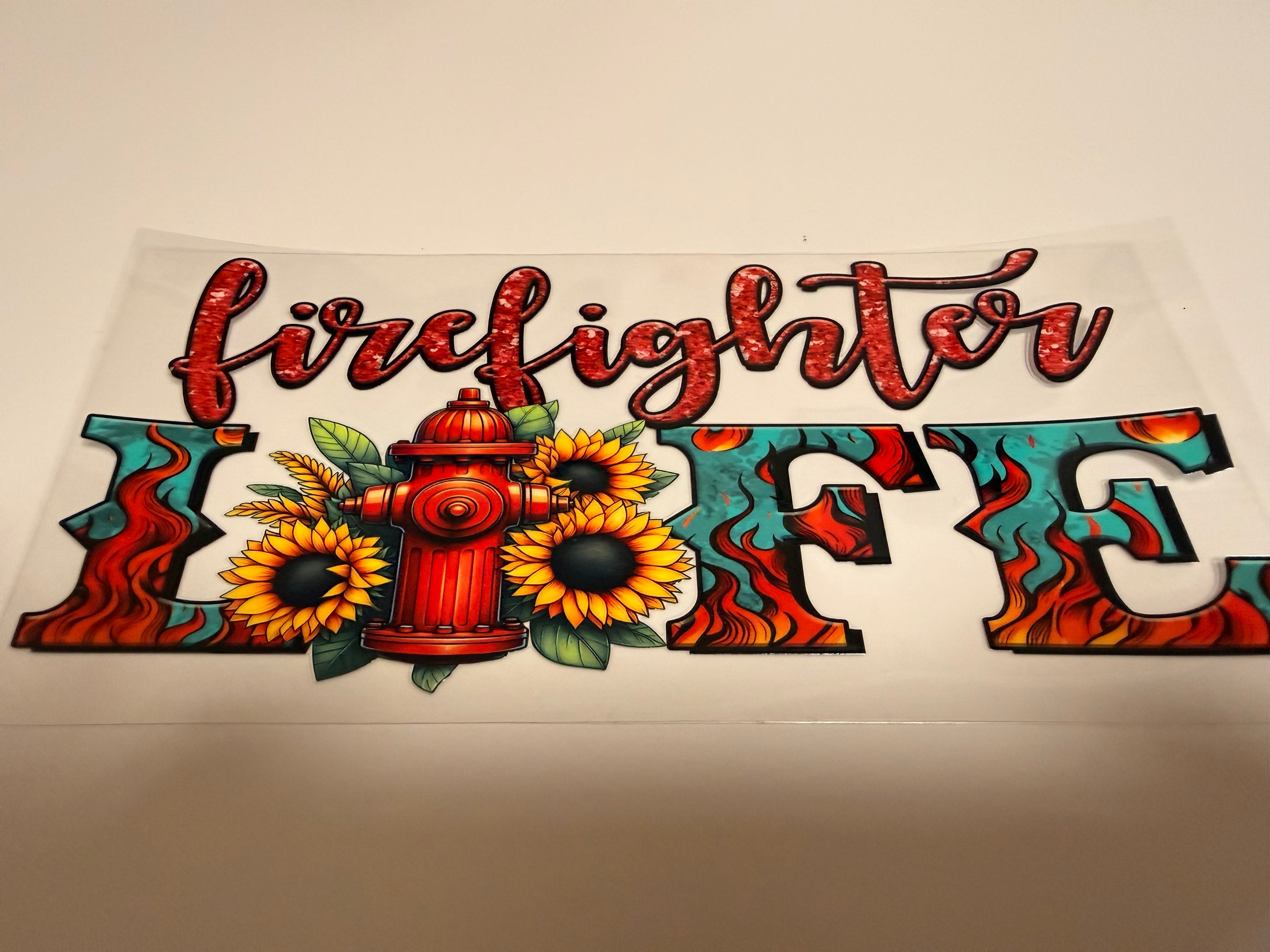 Firefighter Life 16oz wrap