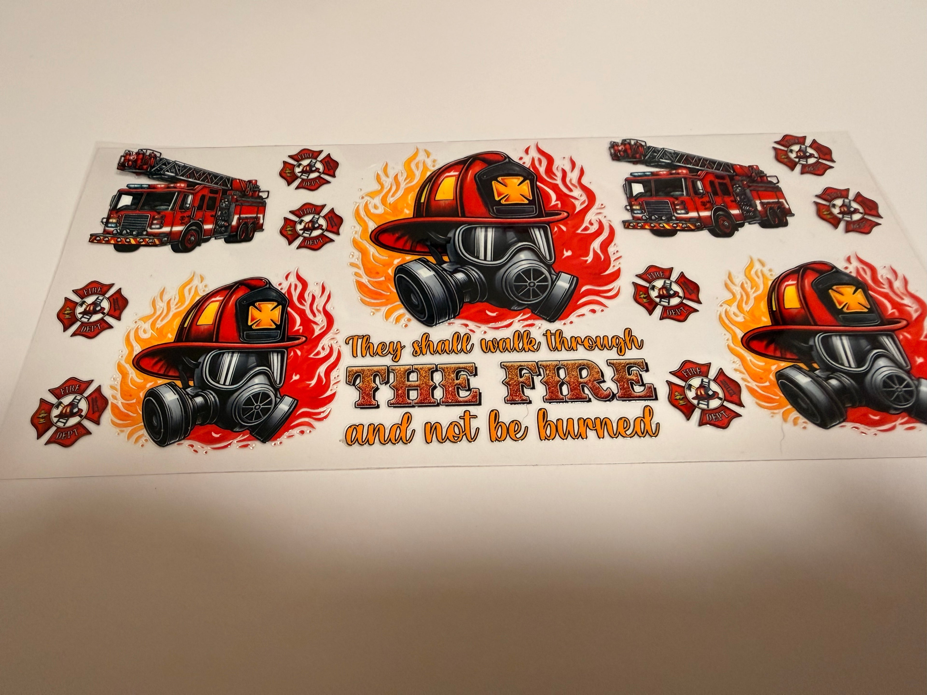 Firefighter 16oz wrap