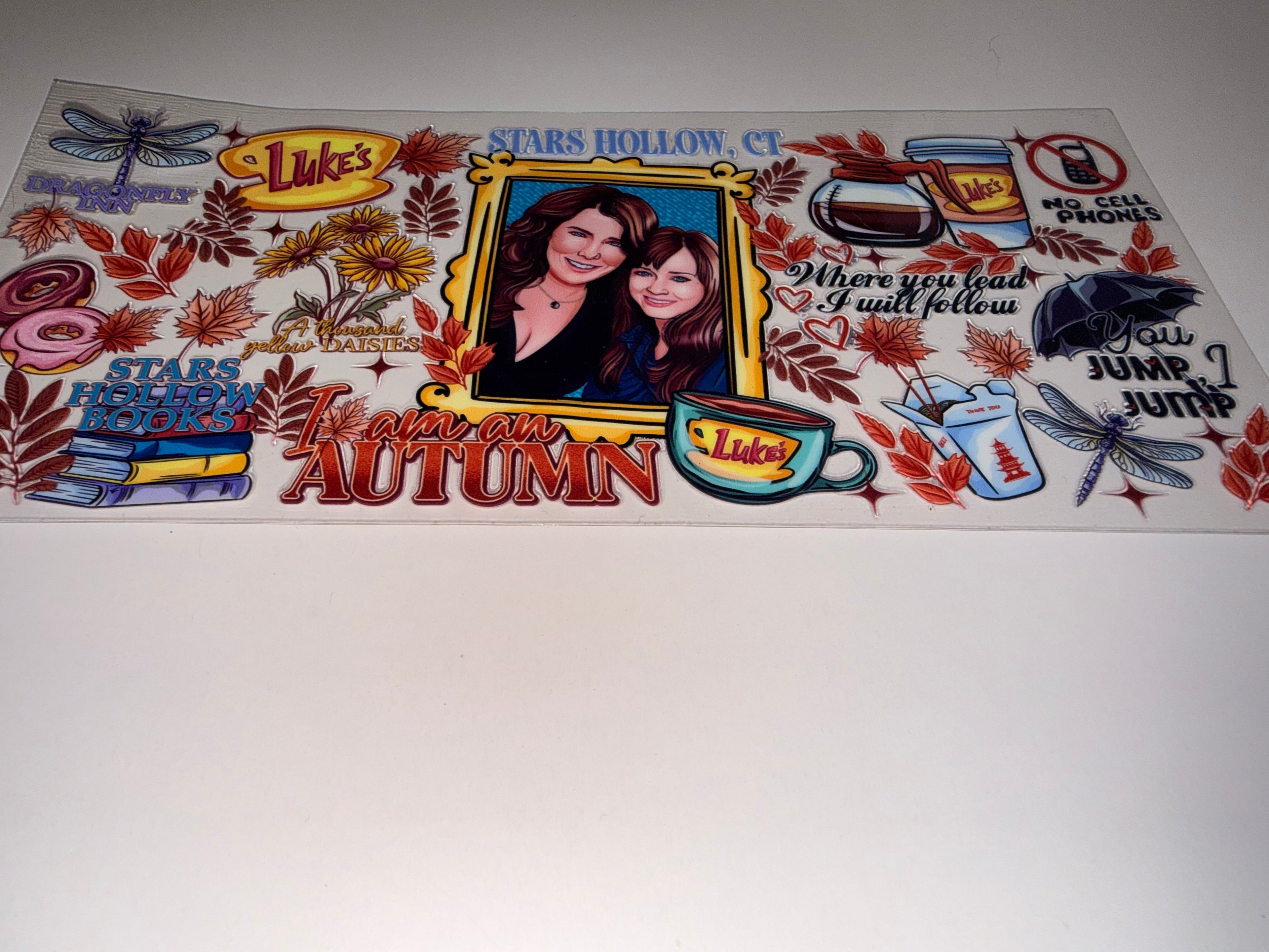 Gilmore Girls 16oz wrap