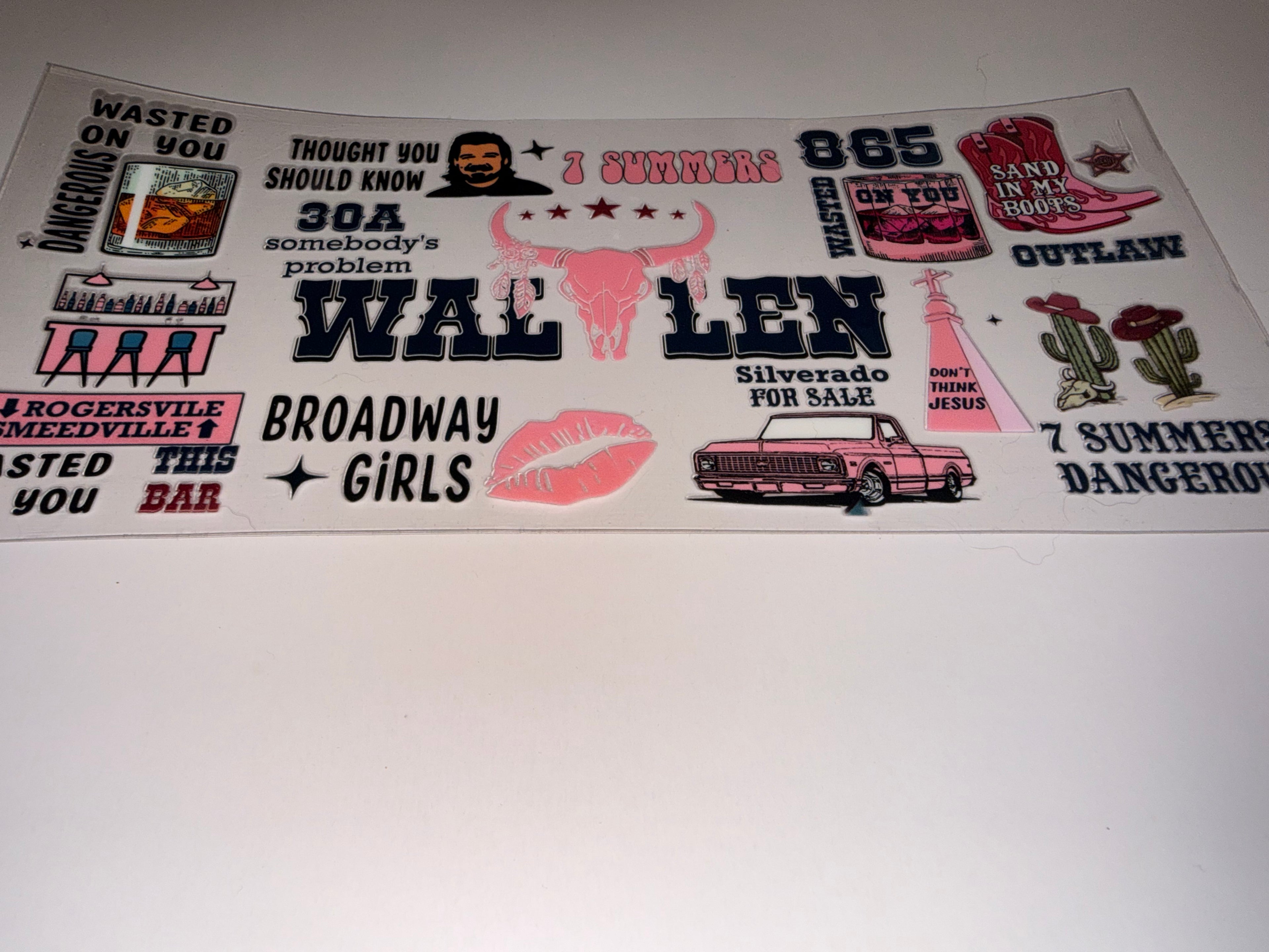 Morgan Wallen 16oz wrap