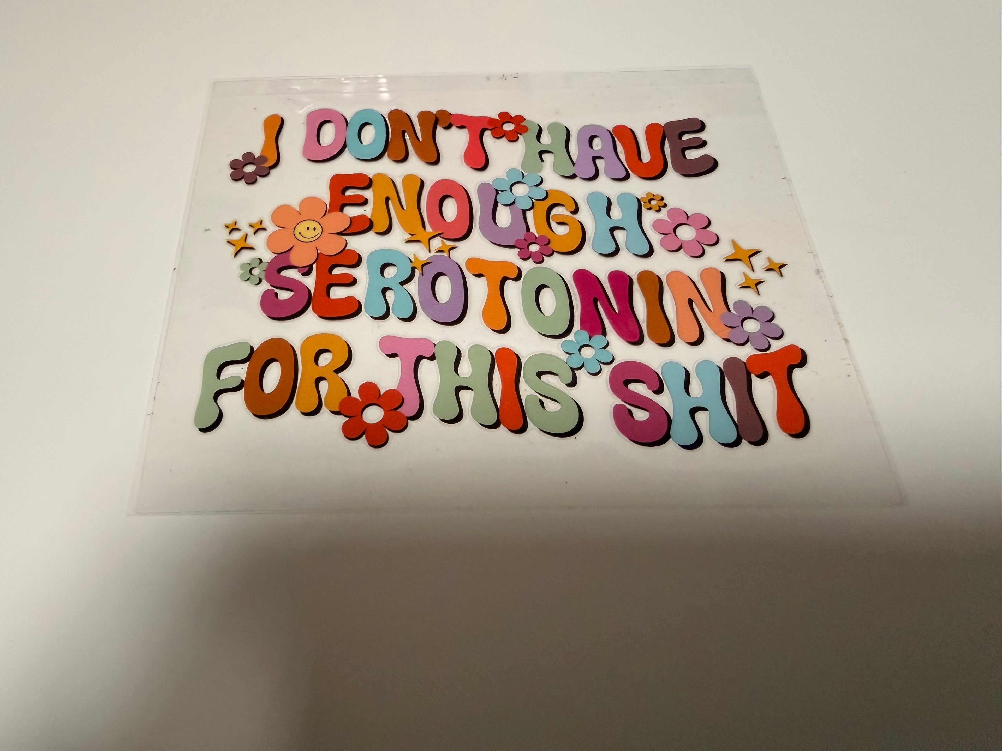 Serotonin Decal