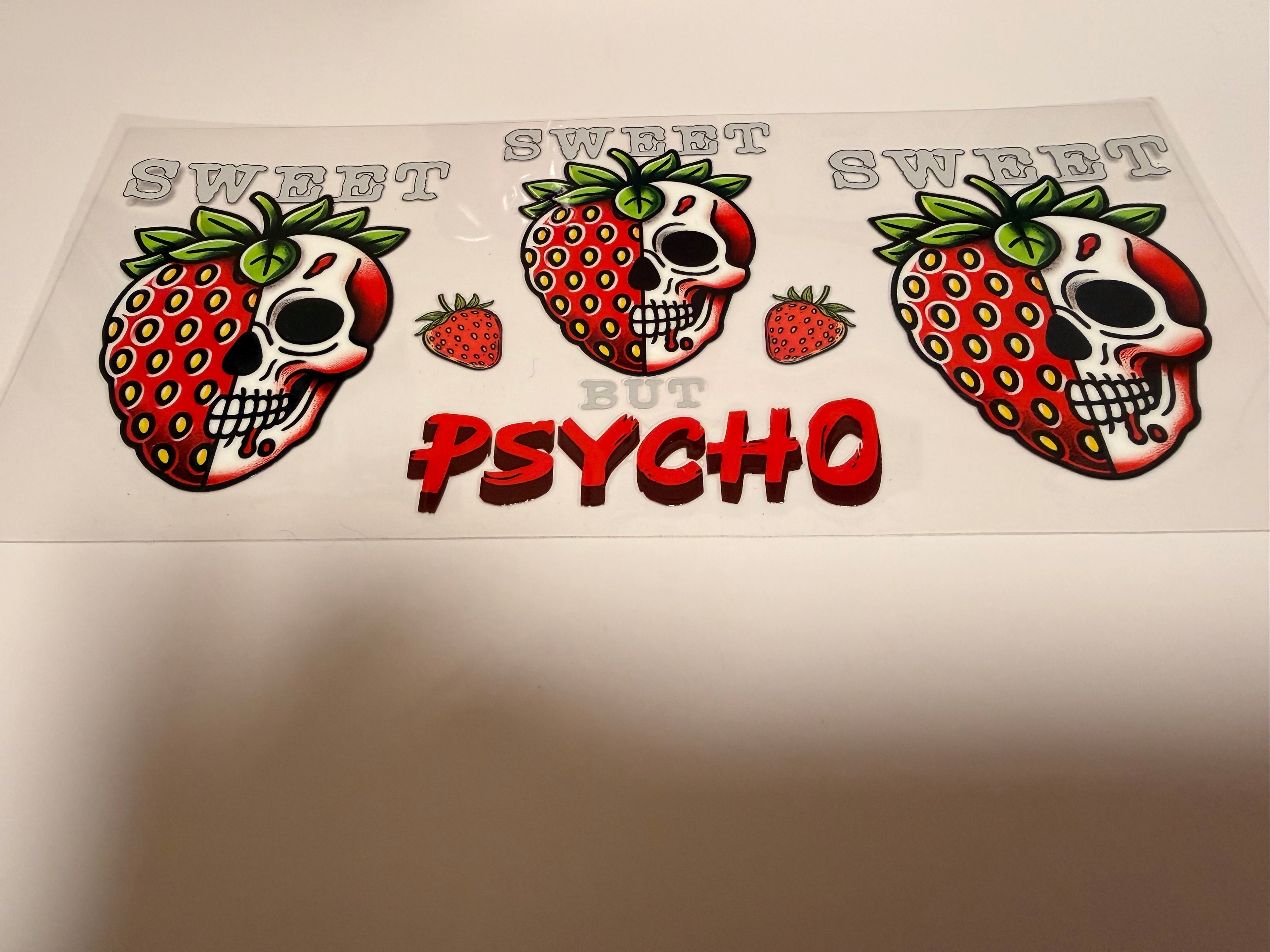 Skull and Strawberrys