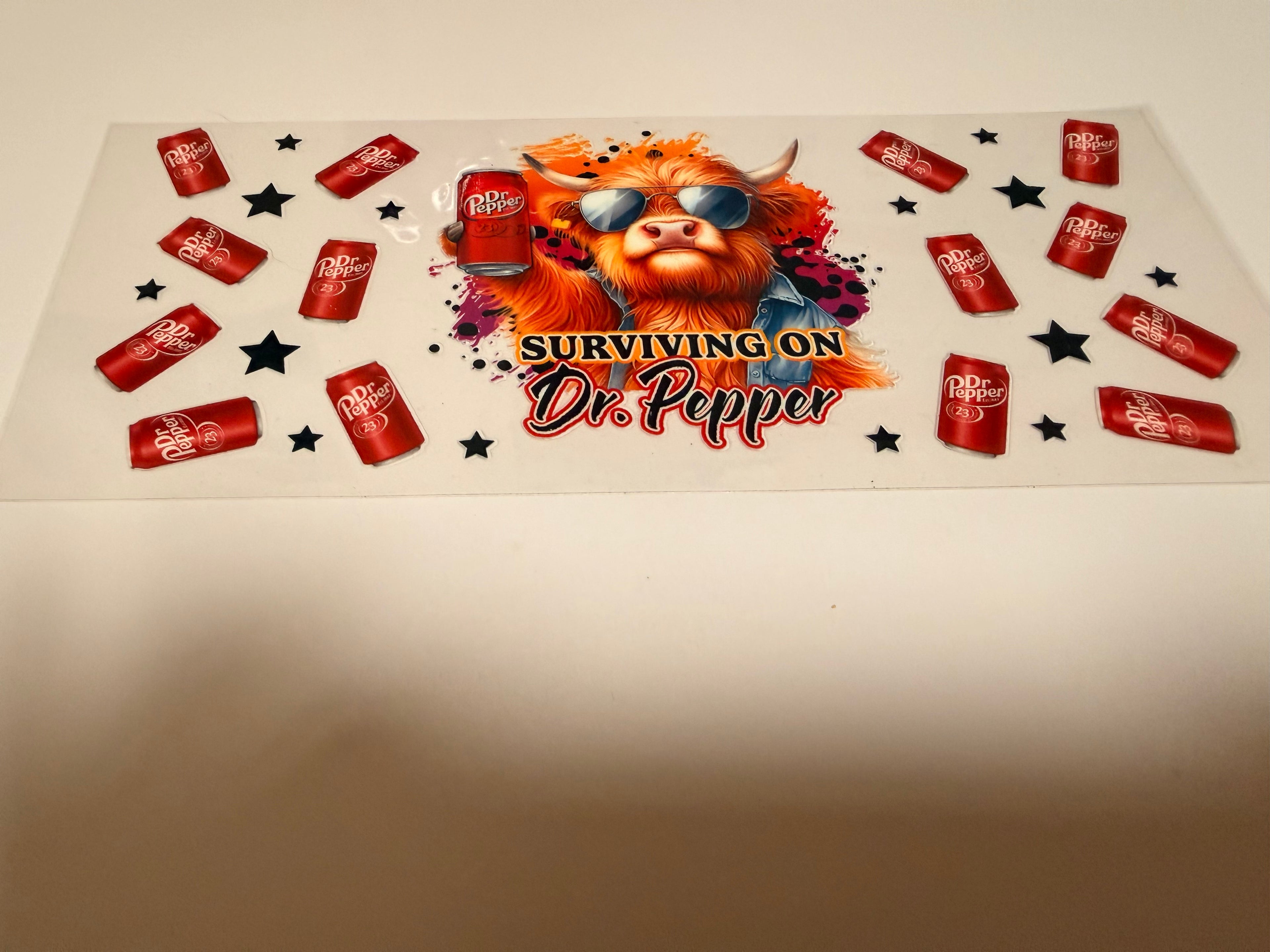 Dr. Pepper 16oz Wrap