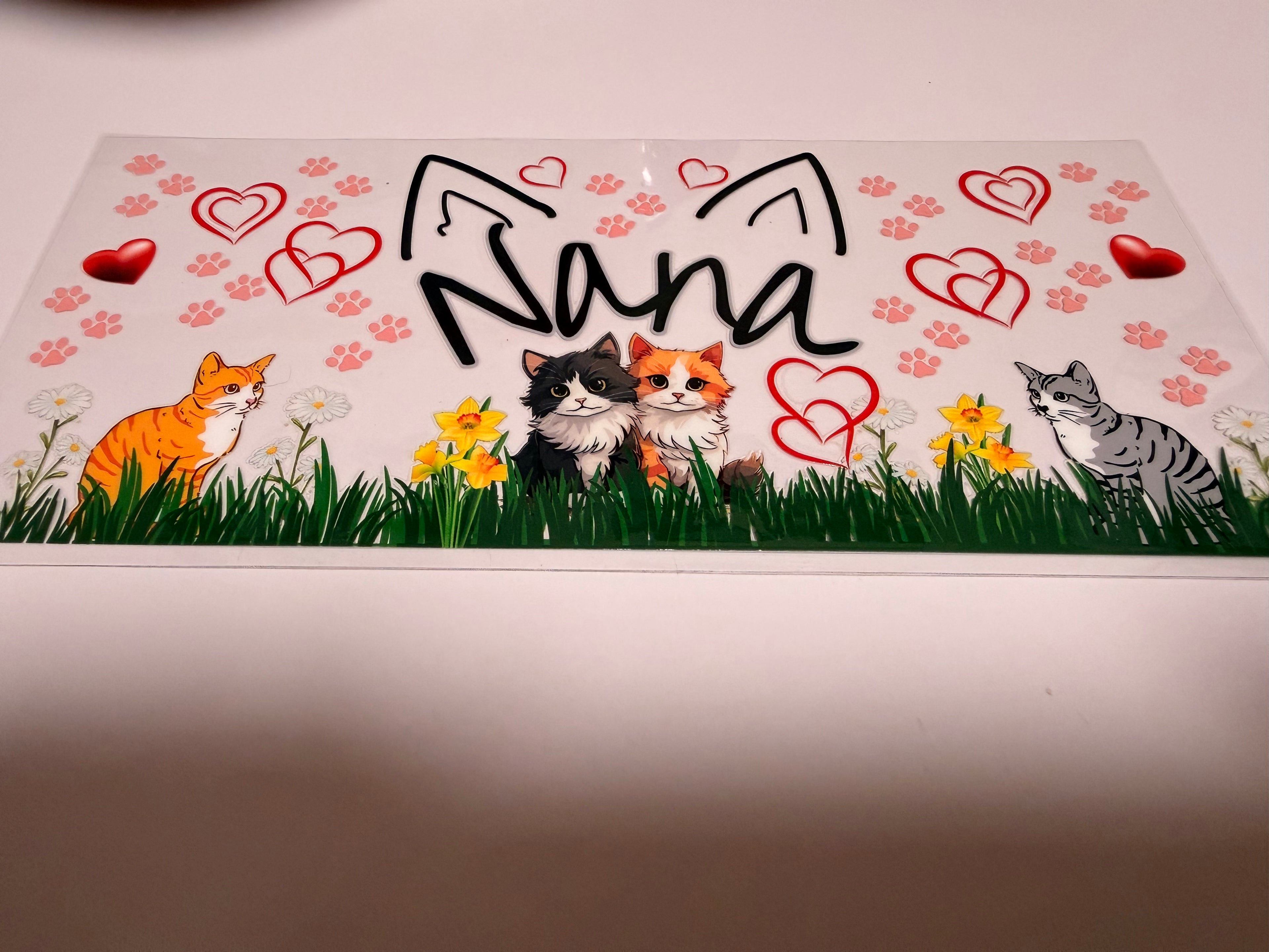 Nana Kitty 16oz wrap