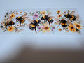 Bees with Flowers 16oz wrap