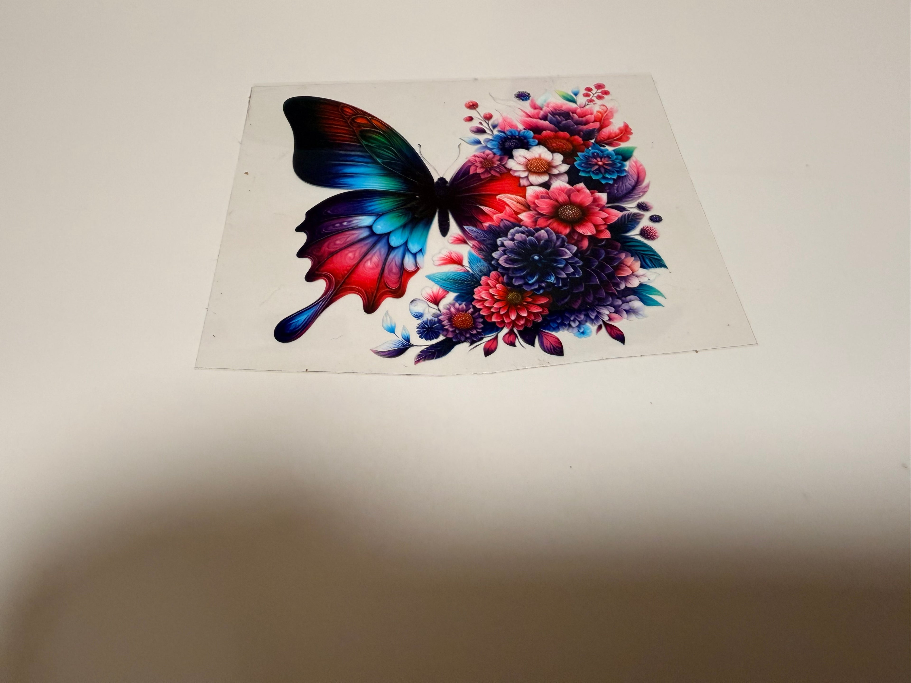 Multi-Color Butterflies Decal