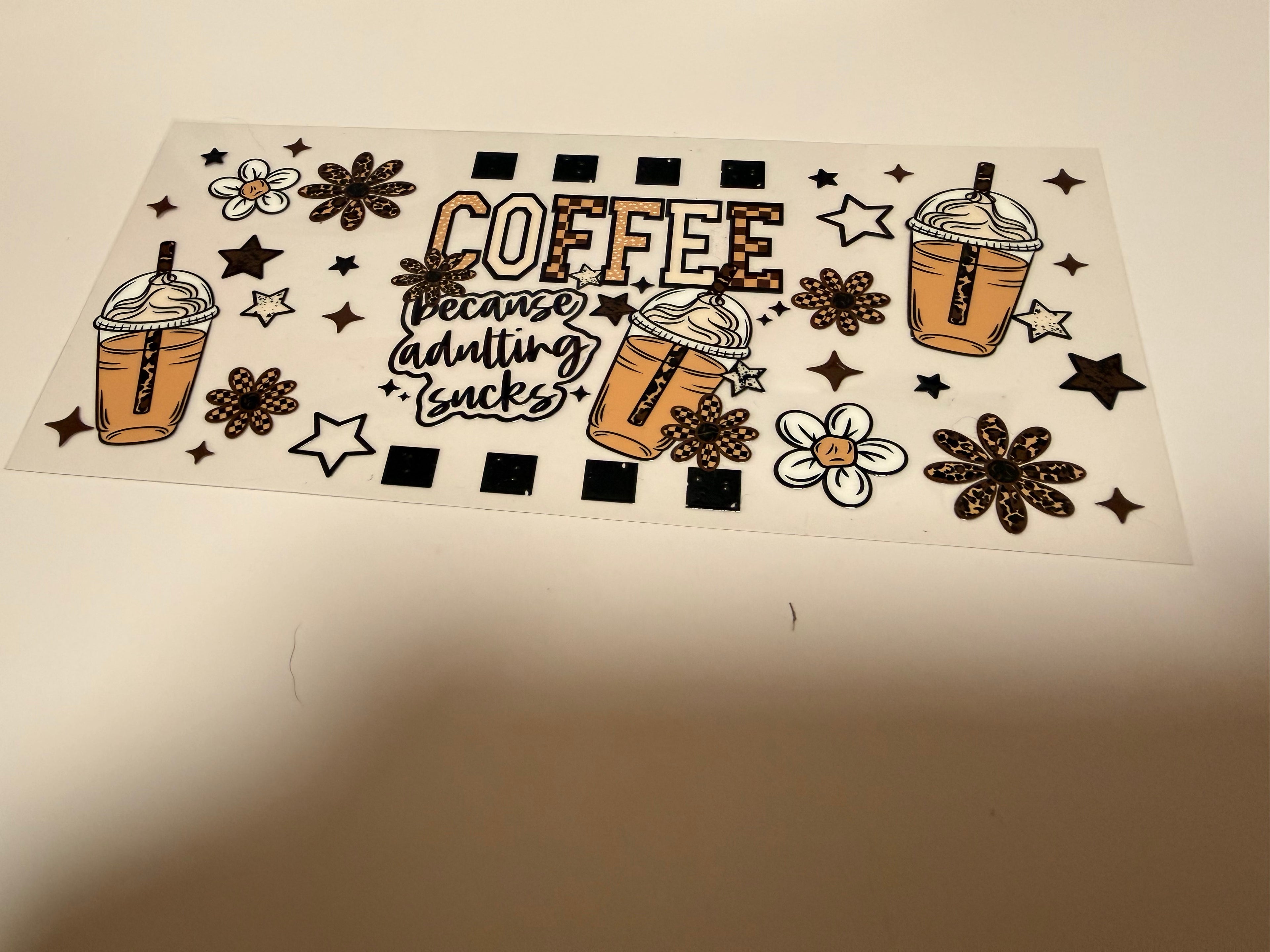 Coffee 16oz Wrap