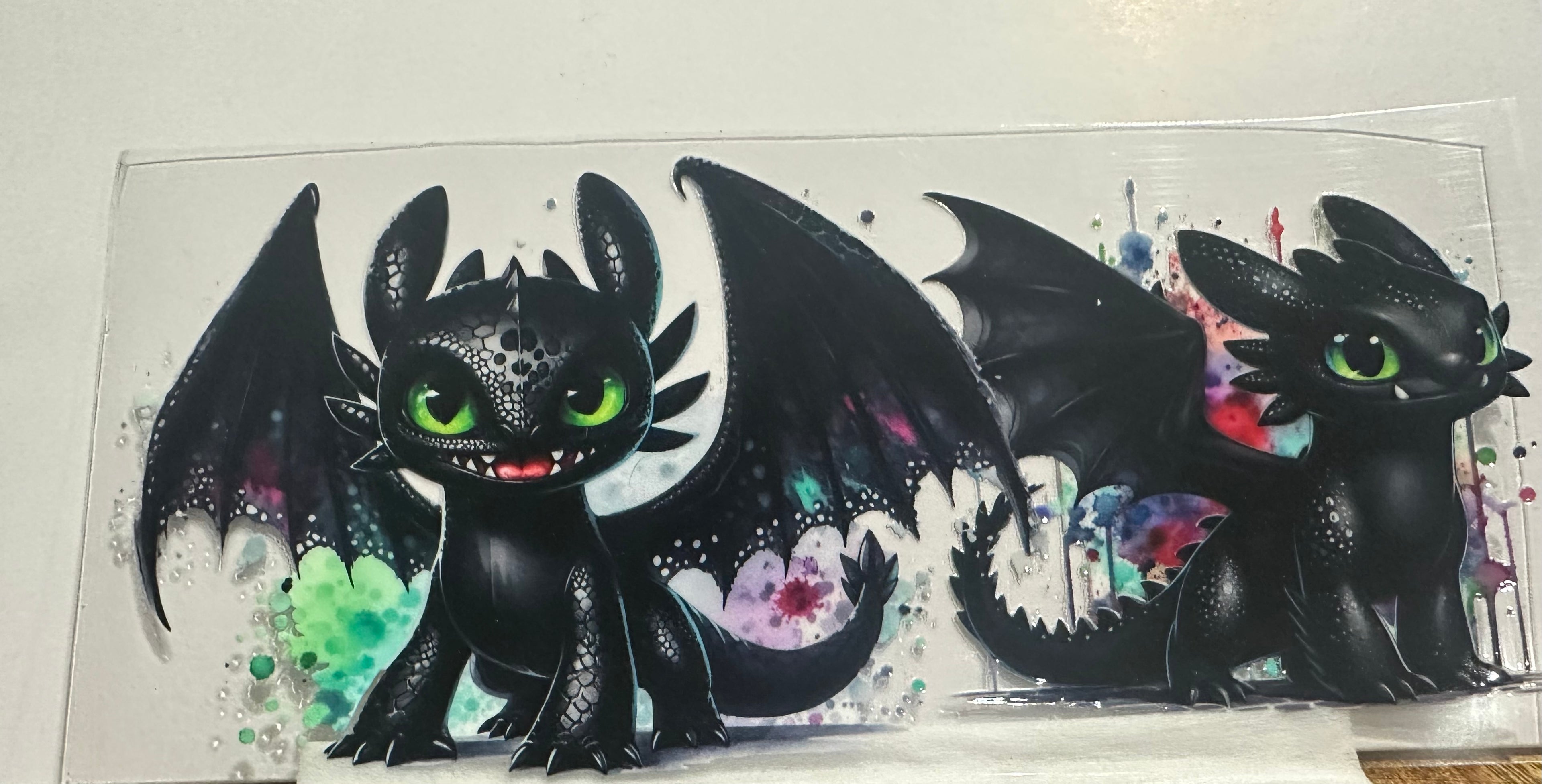 Toothless Dragon 16oz Wrap