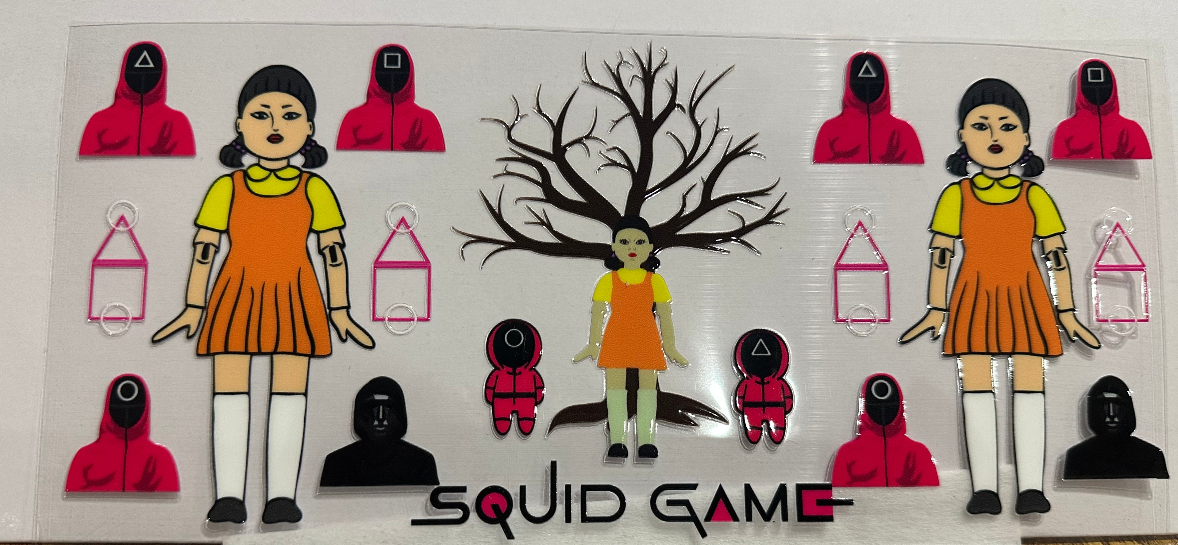 Squid Games 16oz Wrap