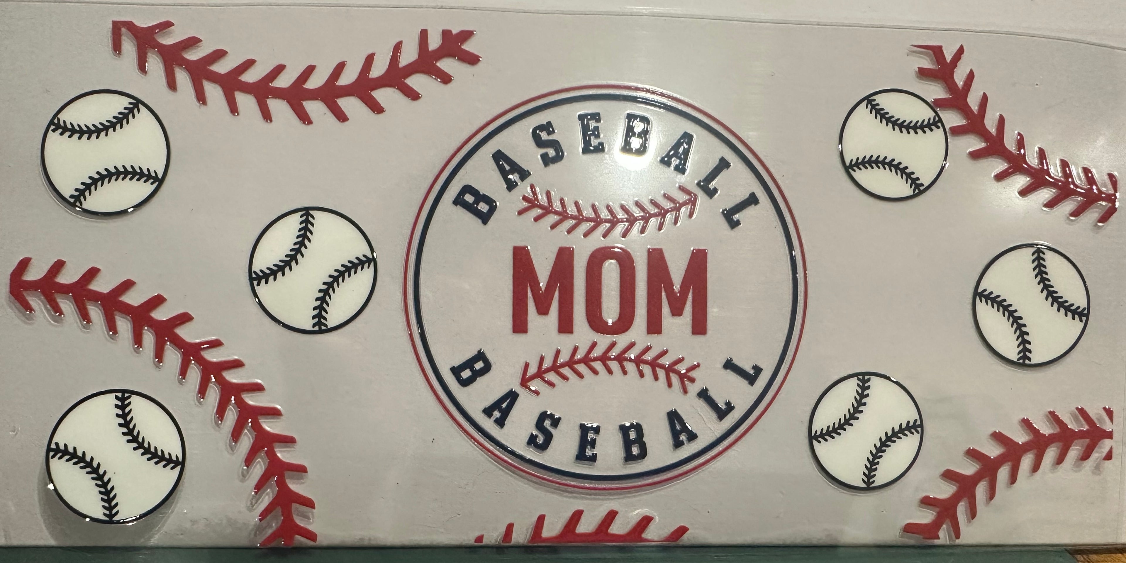 Baseball MOM 16oz Wrap