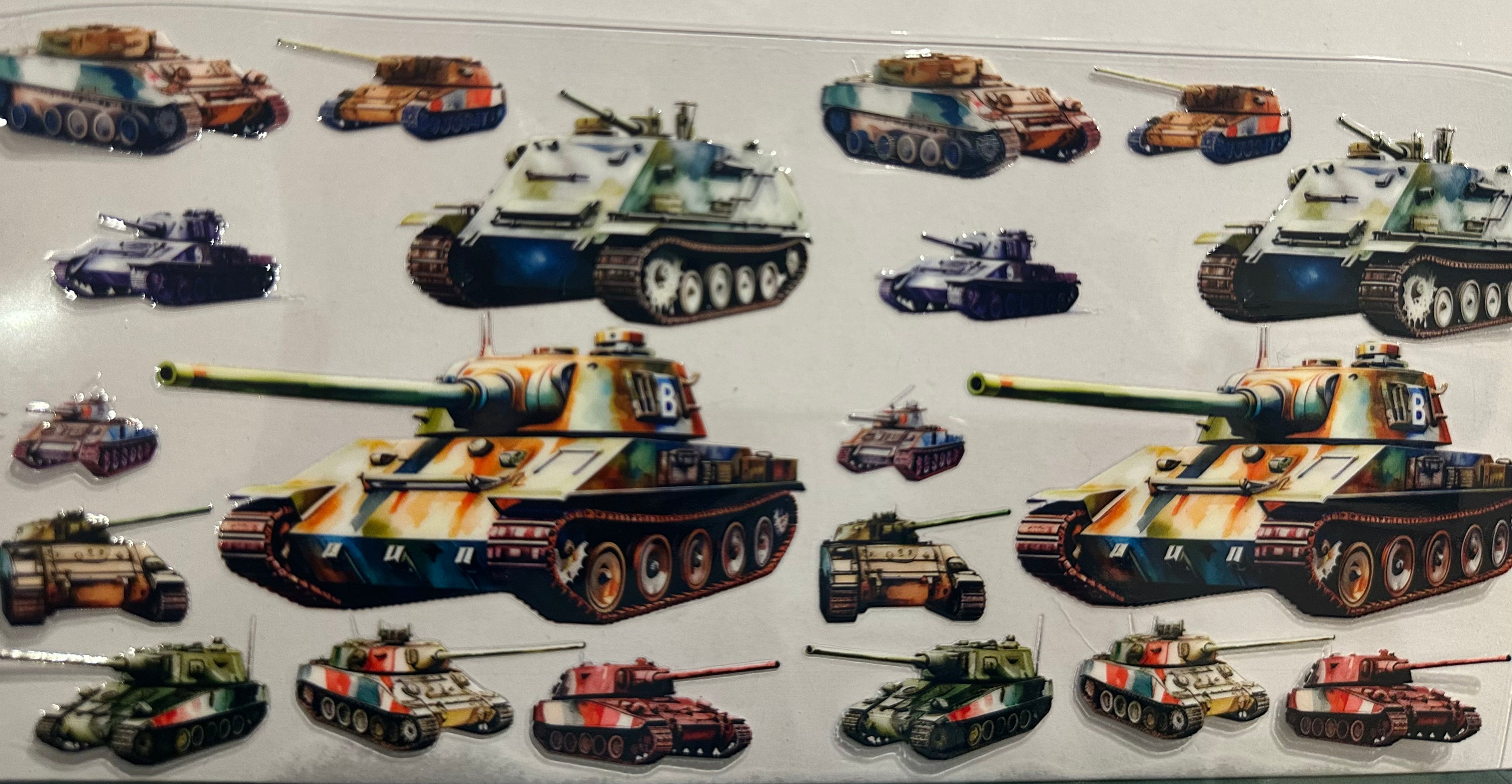 Military Tanks 16oz Wrap