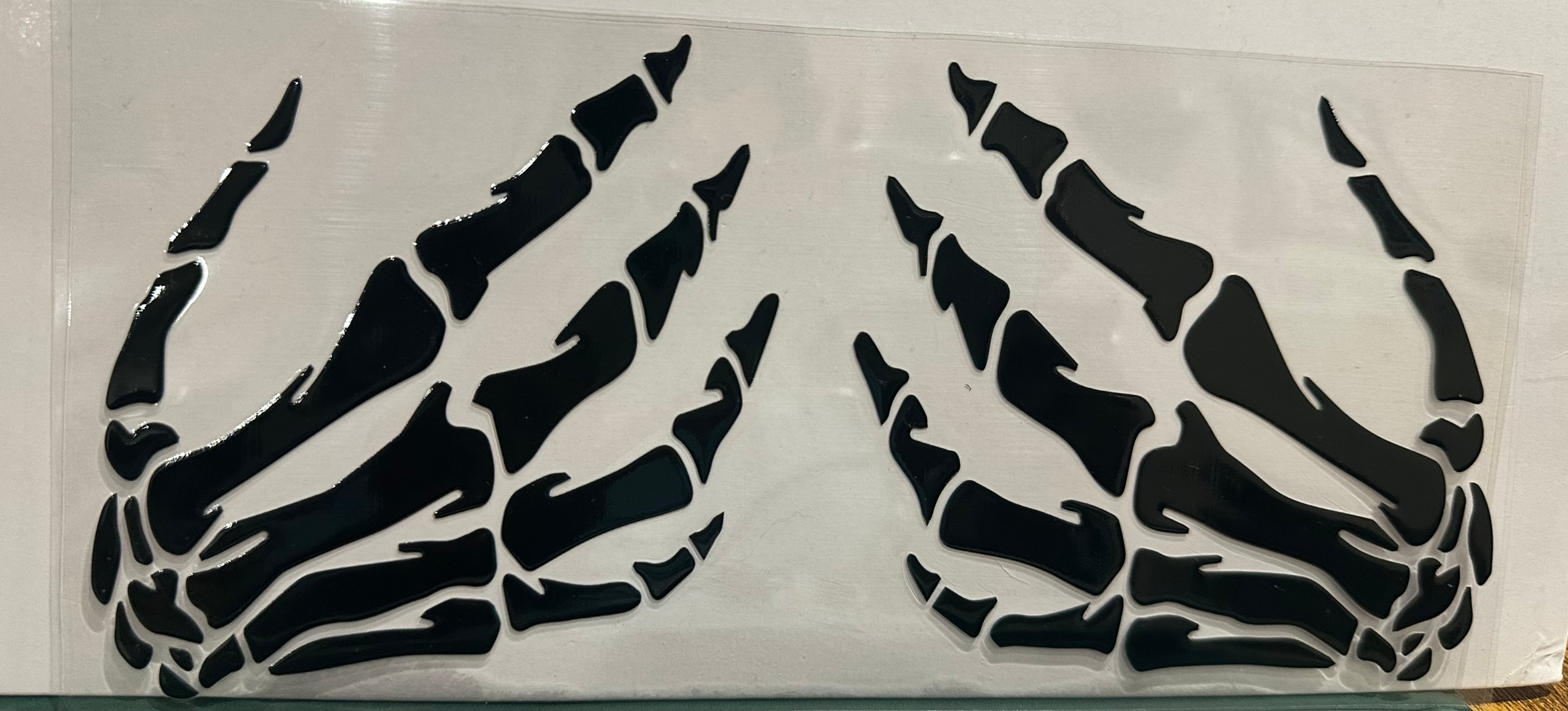 Skeleton Hands 16oz Wrap