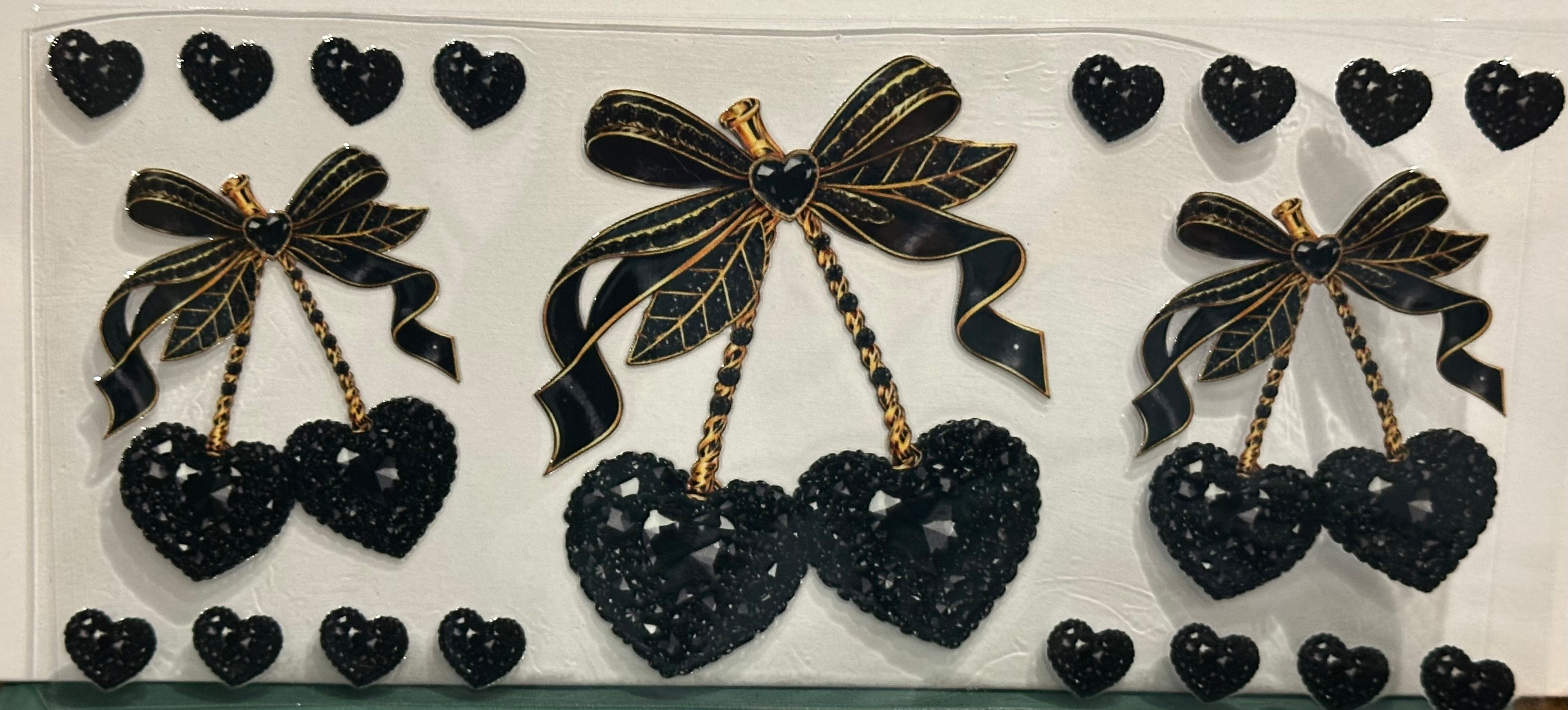 Heart Cherries 16oz Wrap