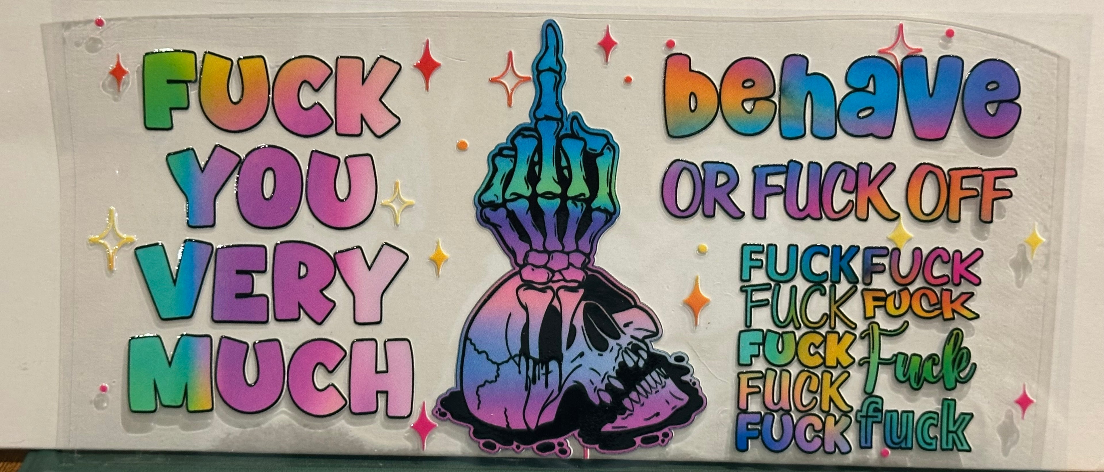 Sarcastic 16 oz Wrap