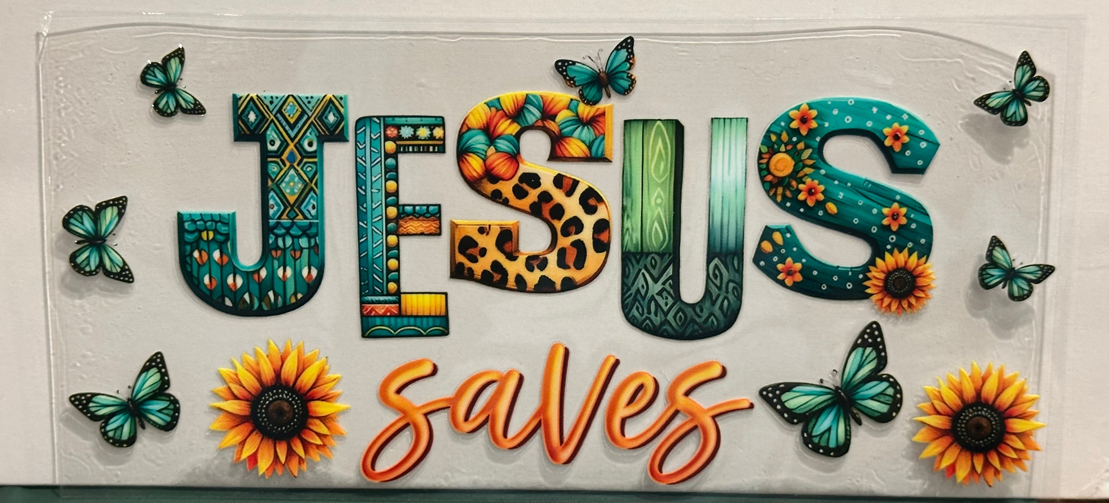Jesus Saves 16 oz Wrap