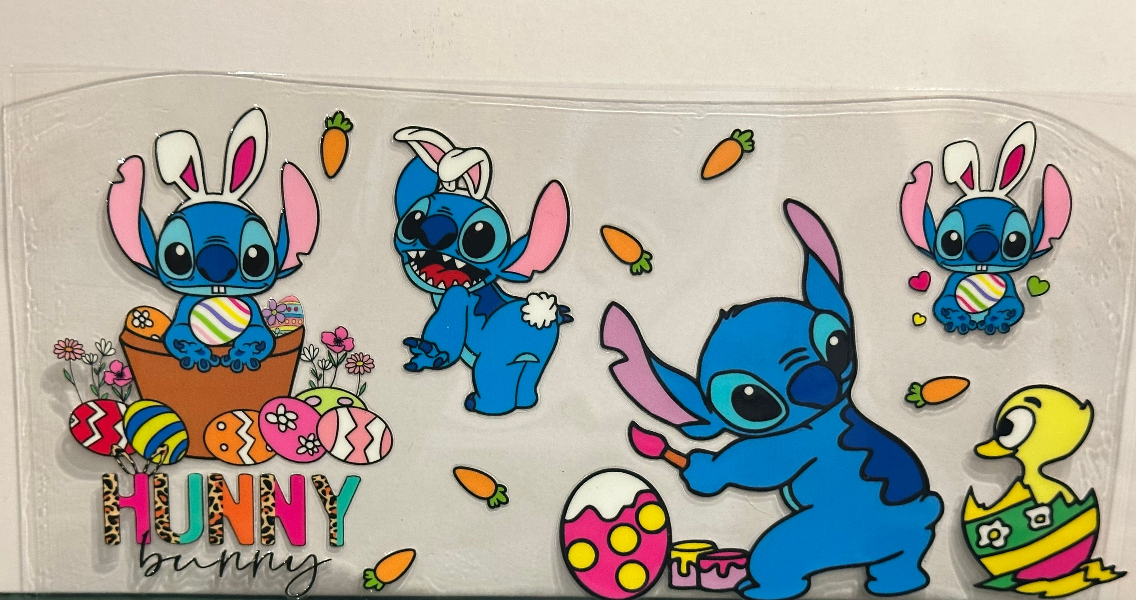 Stitch Easter 16 oz Wrap
