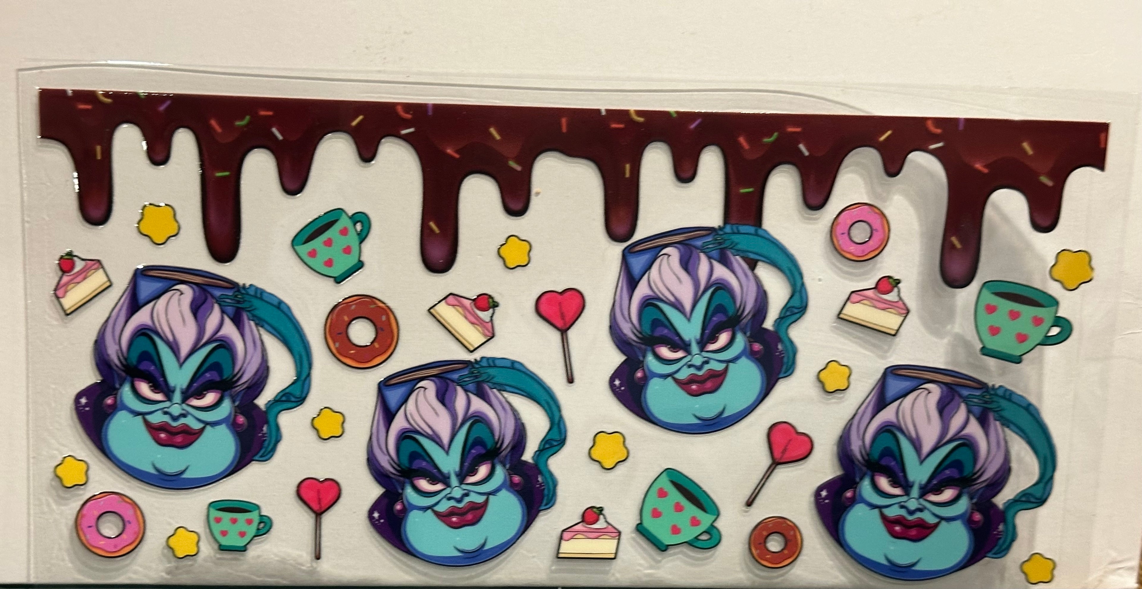 Ursula Little Mermaid 16oz Wrap