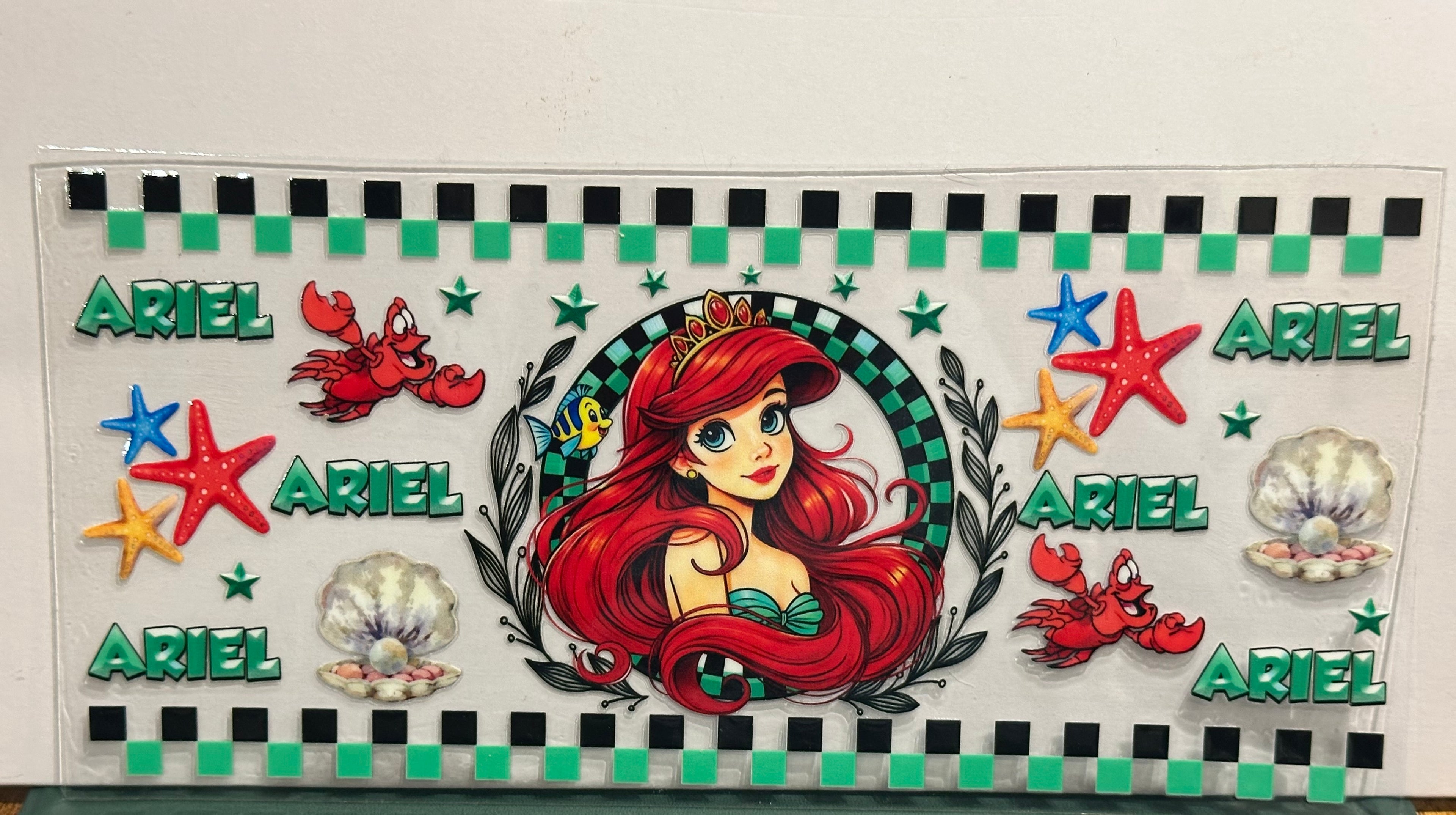 Ariel Little Mermaid 16oz Wrap