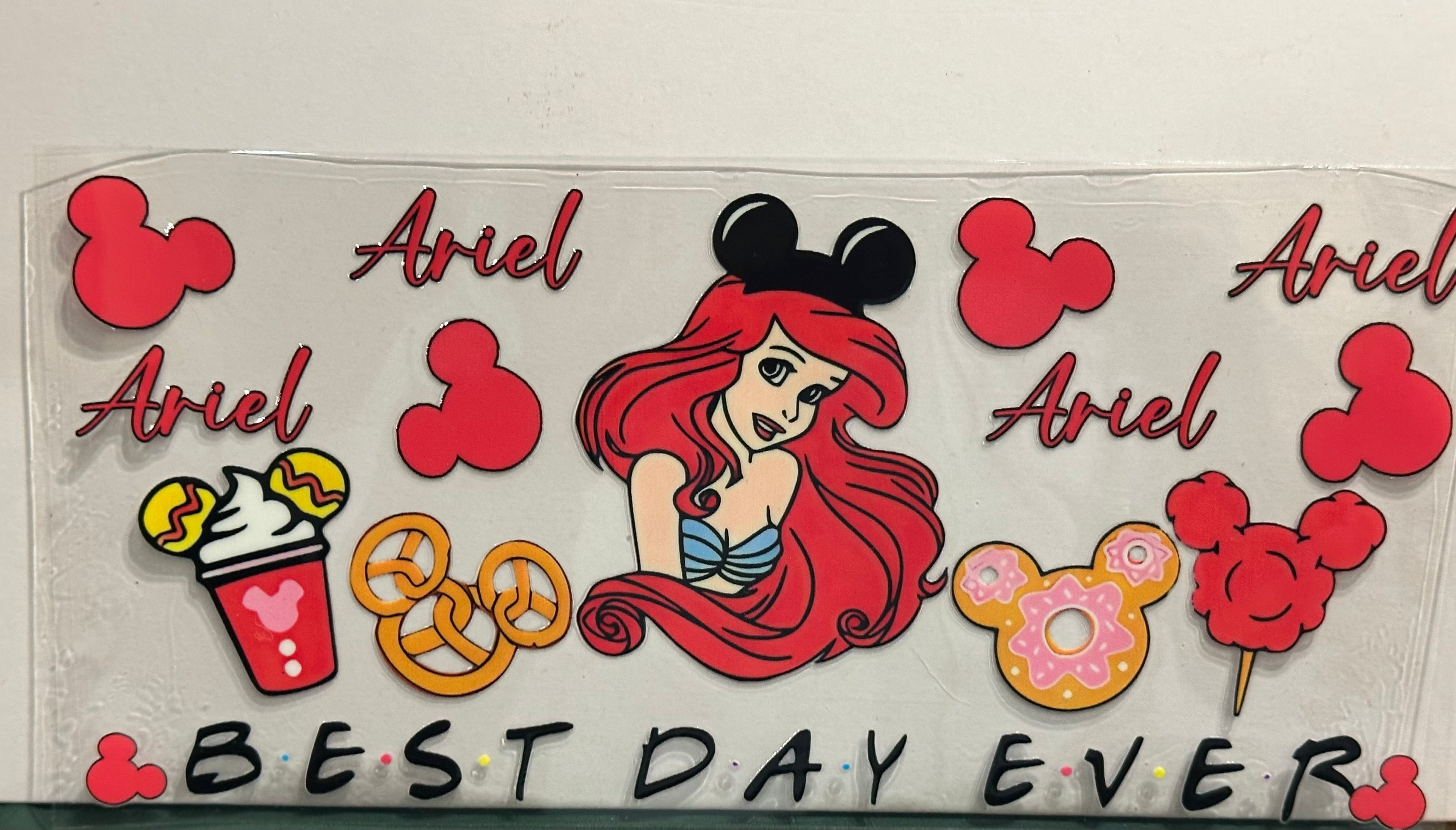 Ariel Little Mermaid 16oz Wrap