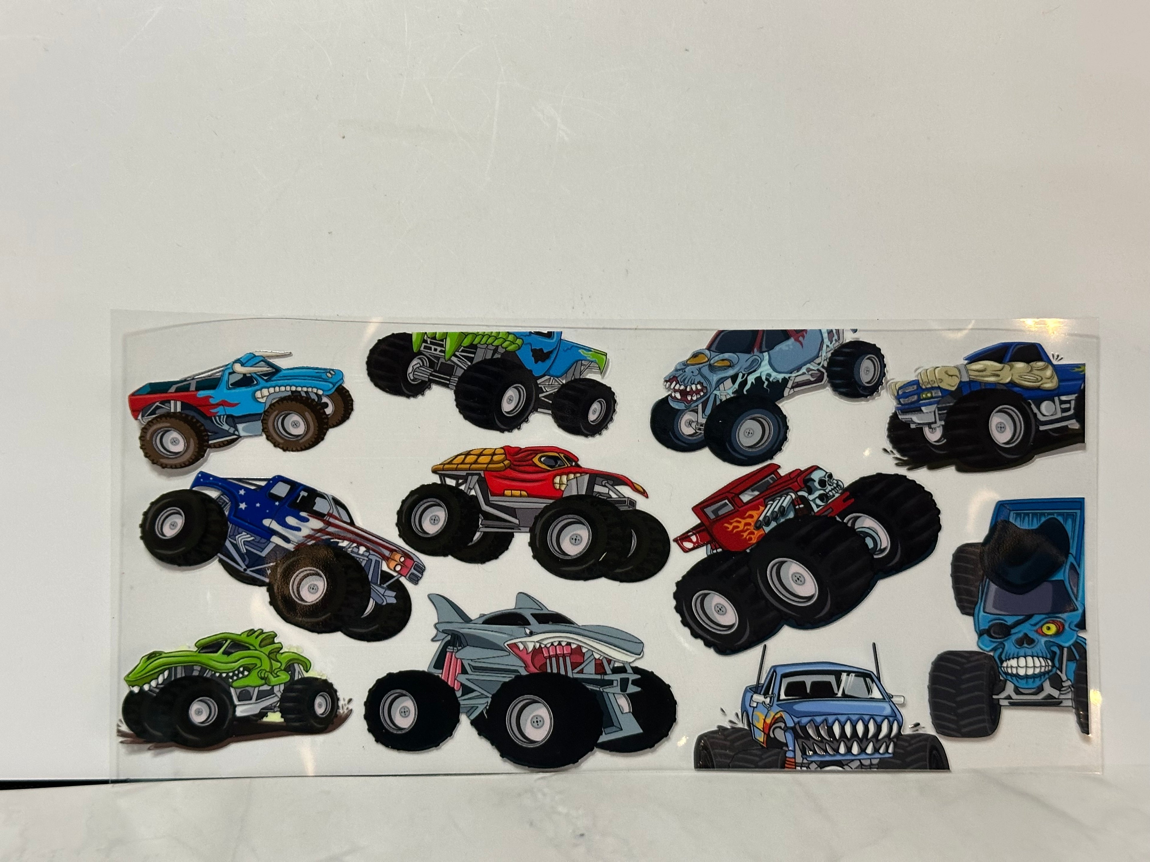 Monster Truck 16 oz Wrap