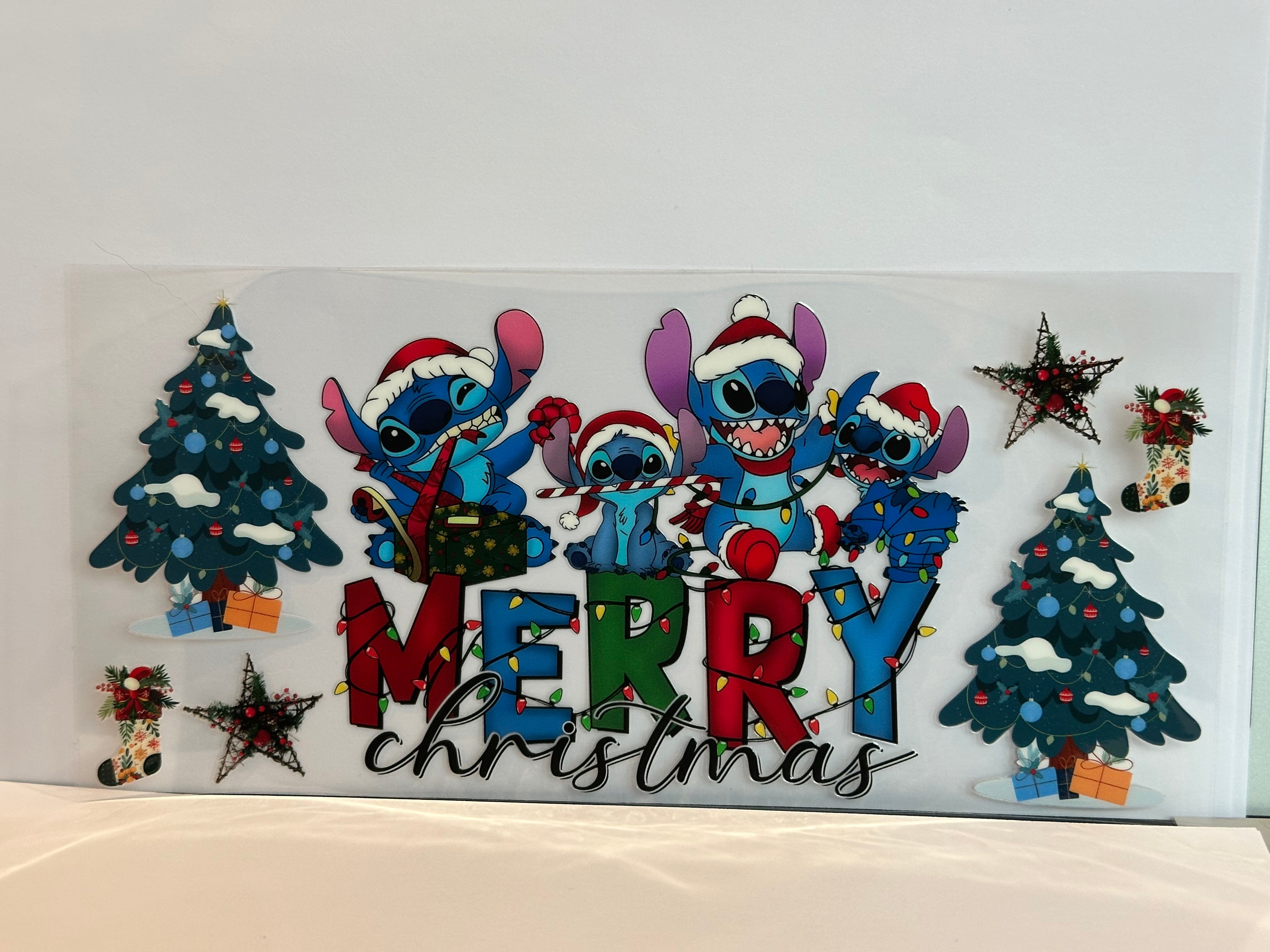 Stich Christmas 16oz Wraps