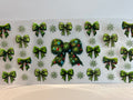Leaf Bows Christmas 16 oz Wrap