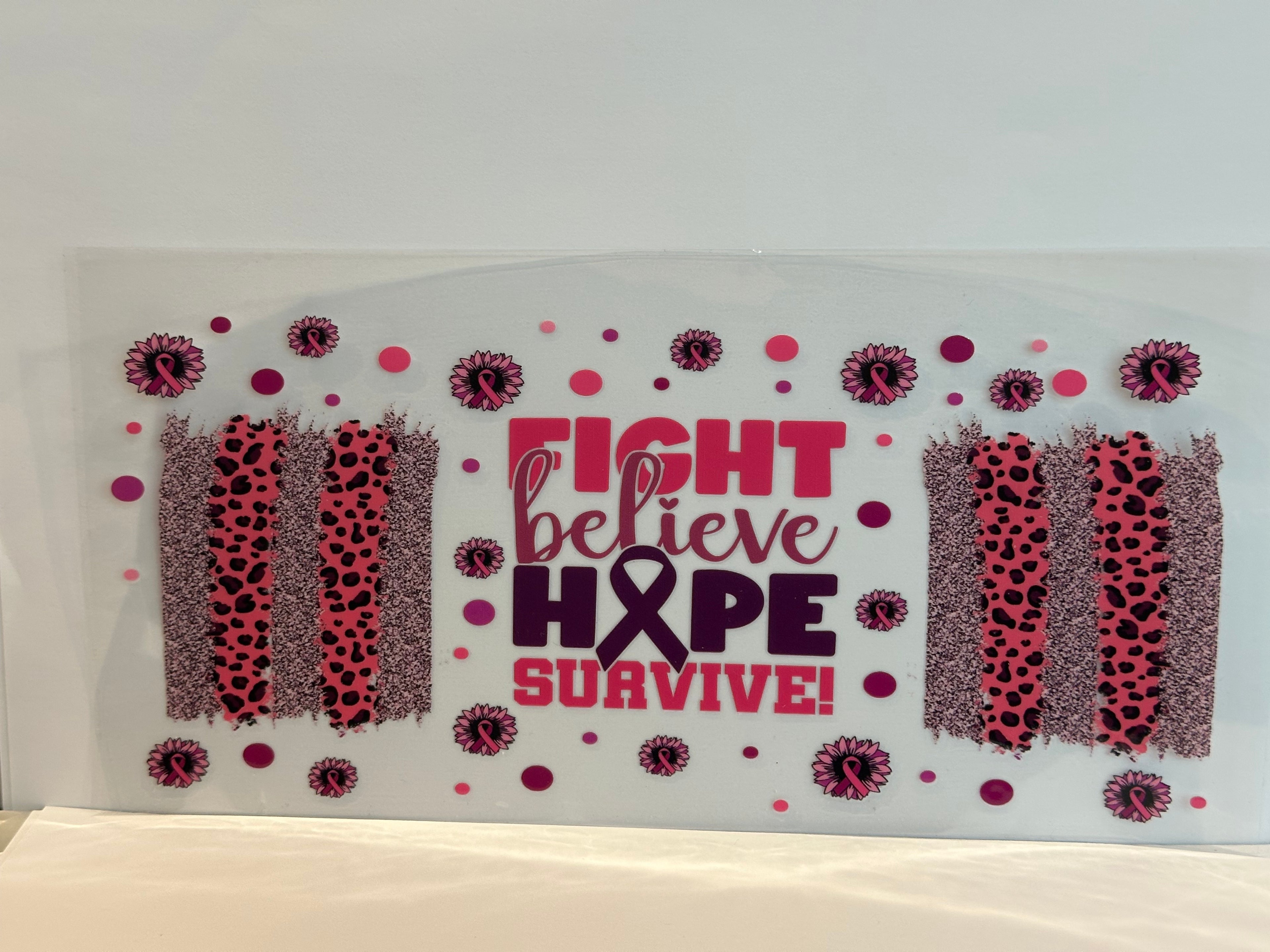 Breast Cancer 16 oz Wrap