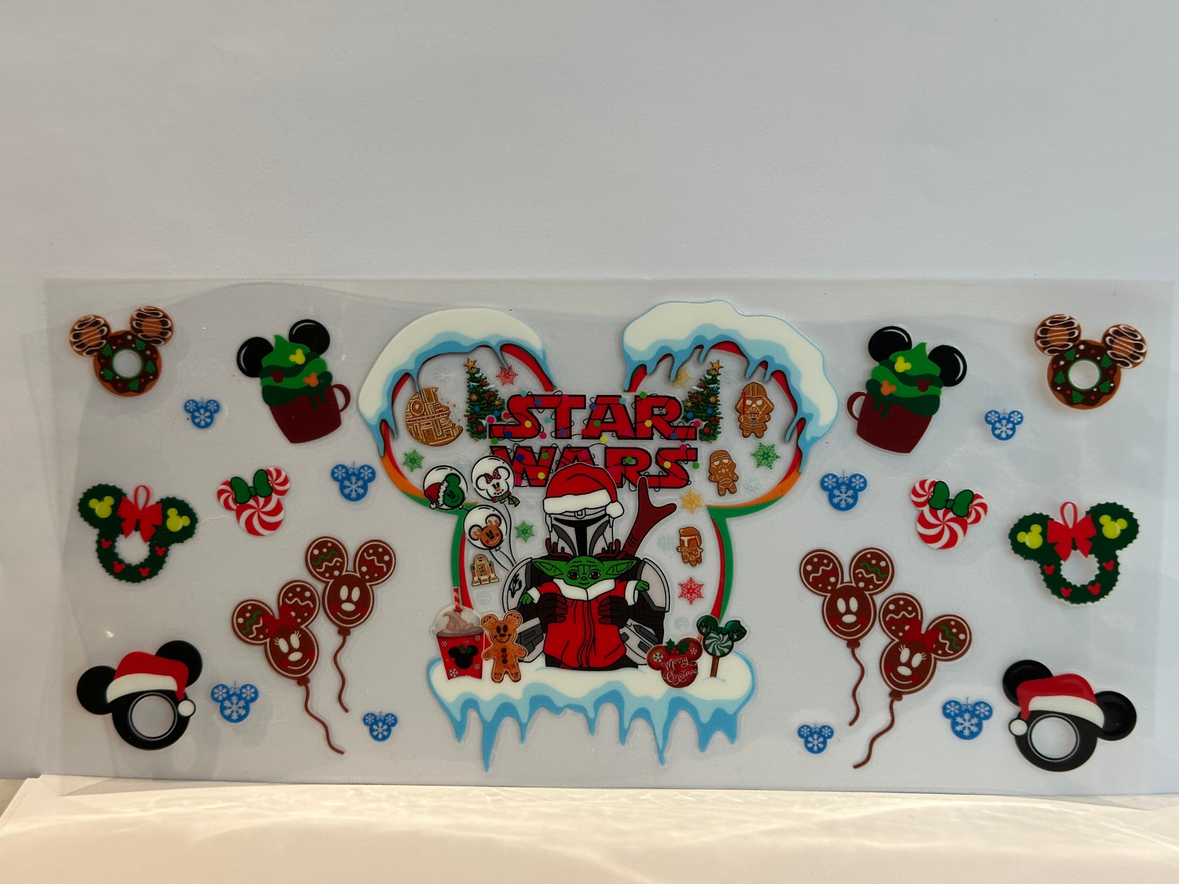 Star Wars Christmas 16 oz Wrap