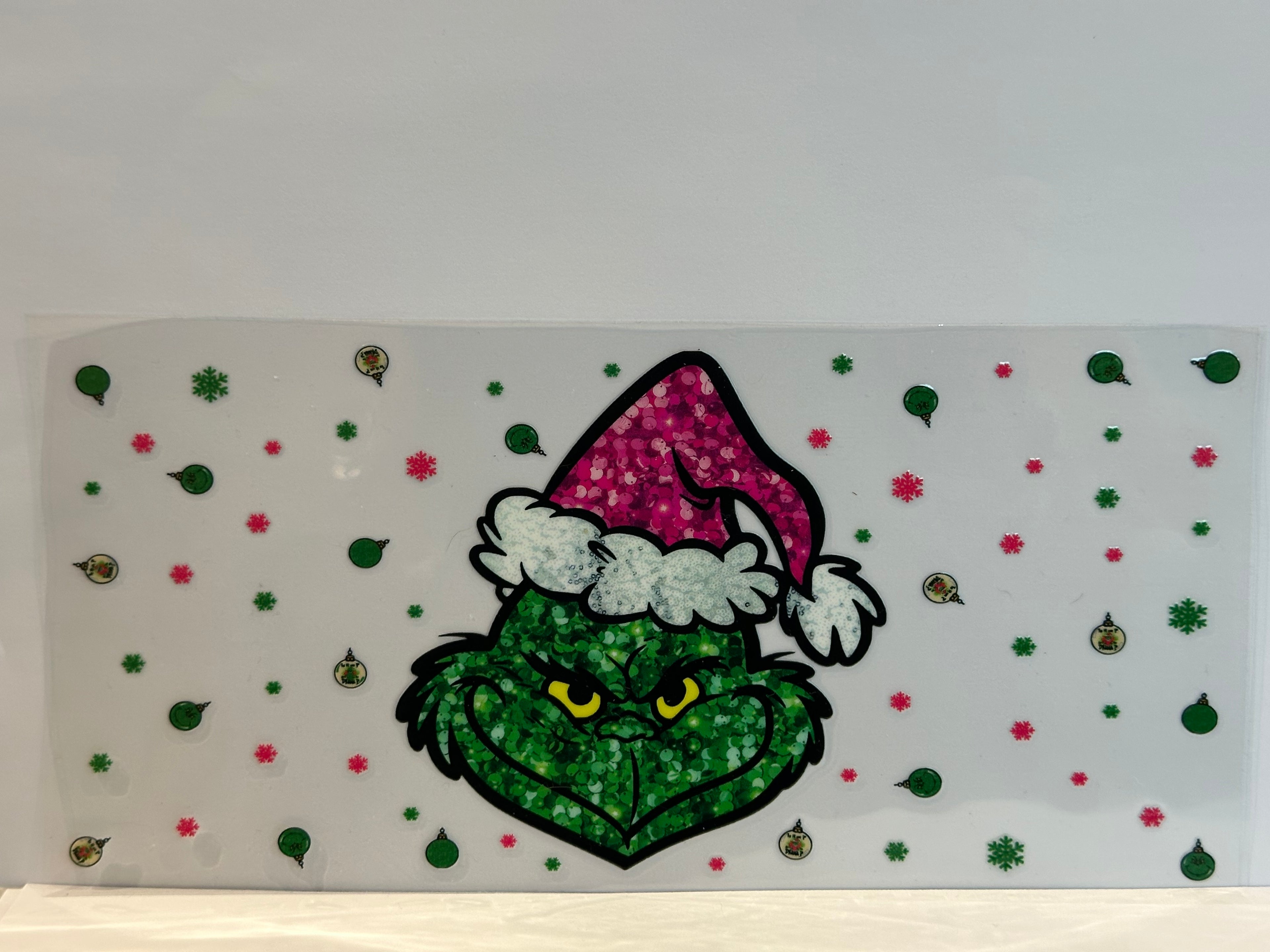 Grinch Christmas 16 oz Wrap