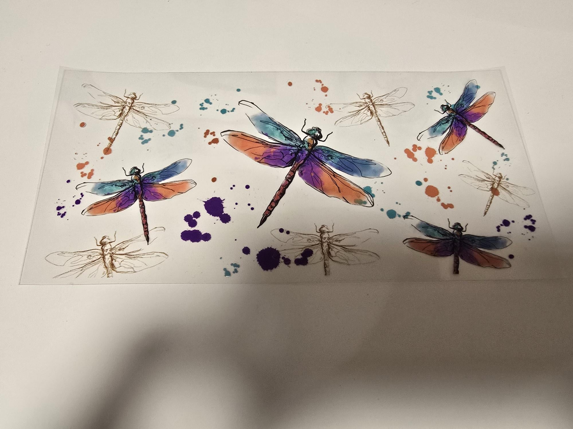 Dragonflies 16oz Wrap