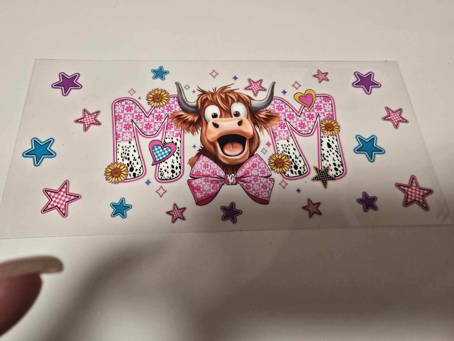 Highland Cow 16oz Wrap