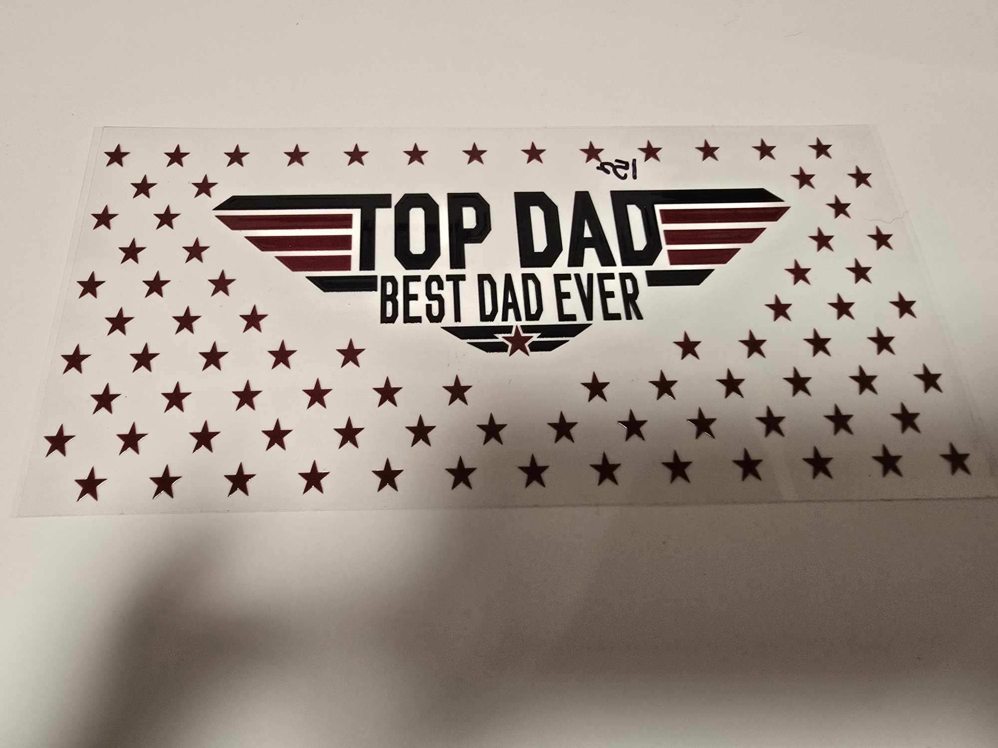 BEST DAD 16oz Wrap