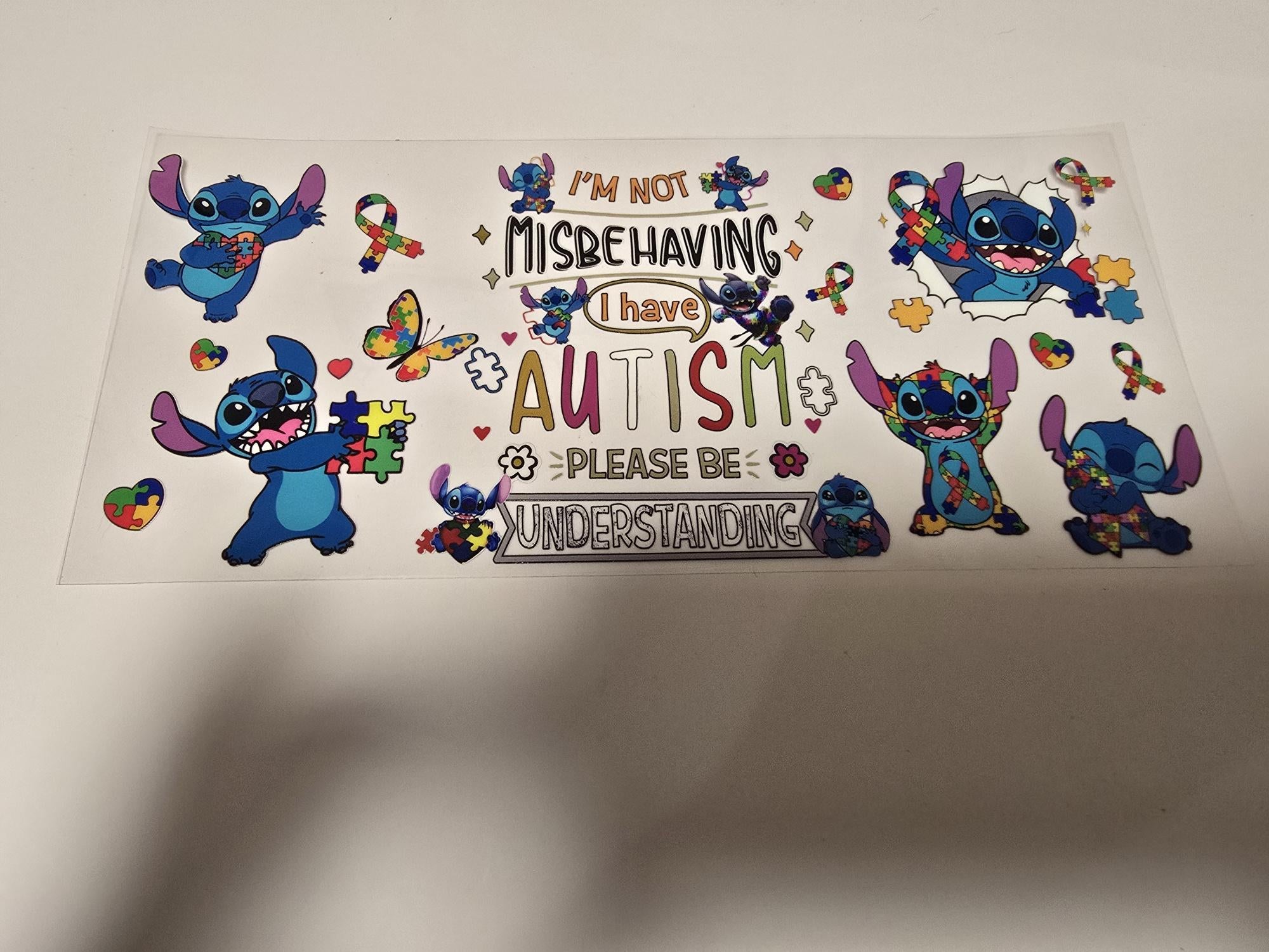 Autism/Awareness 16oz Wrap