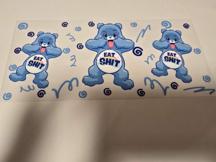 Salty Care Bears 16oz Wrap