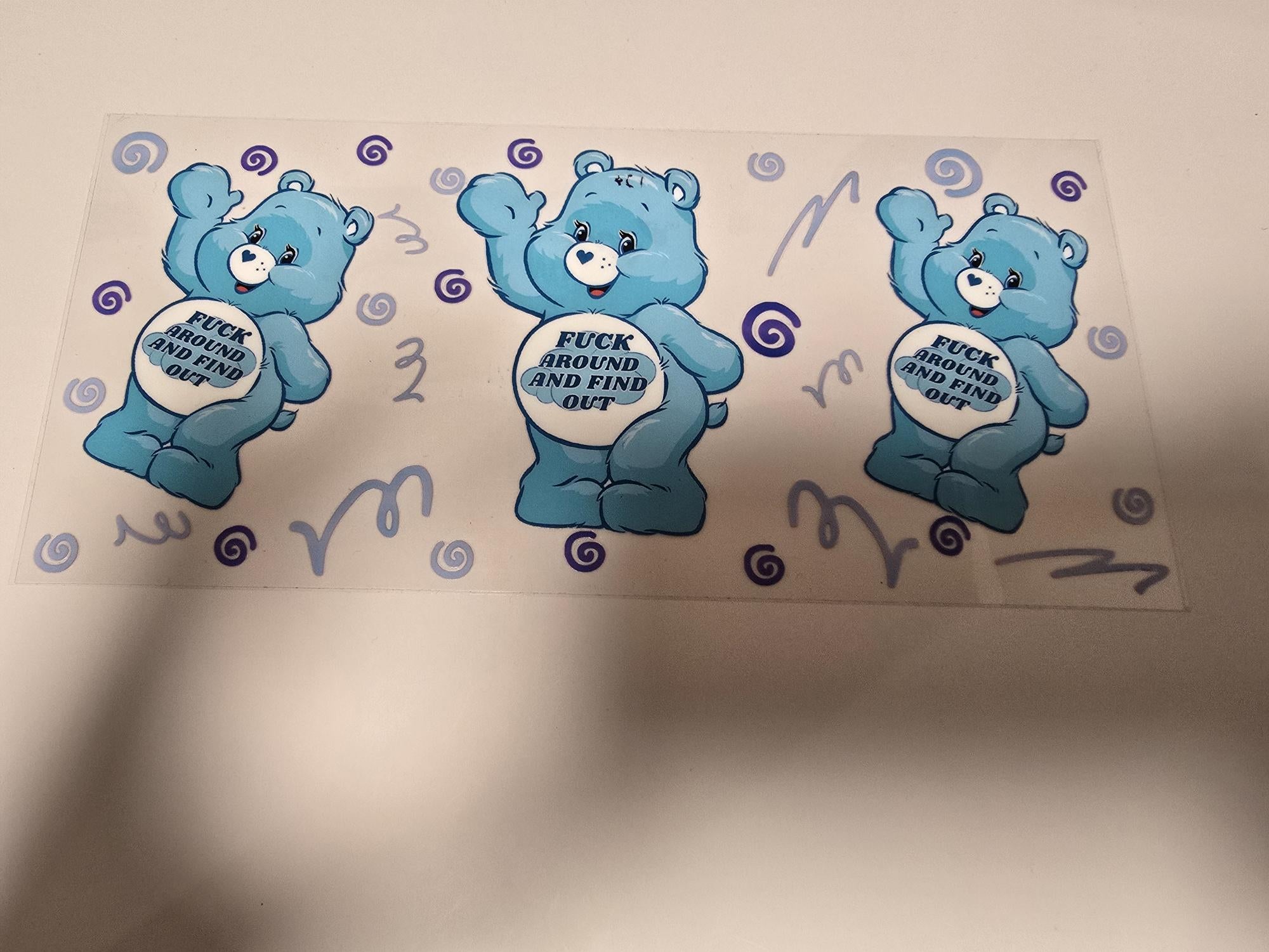 Salty Care Bears 16oz Wrap