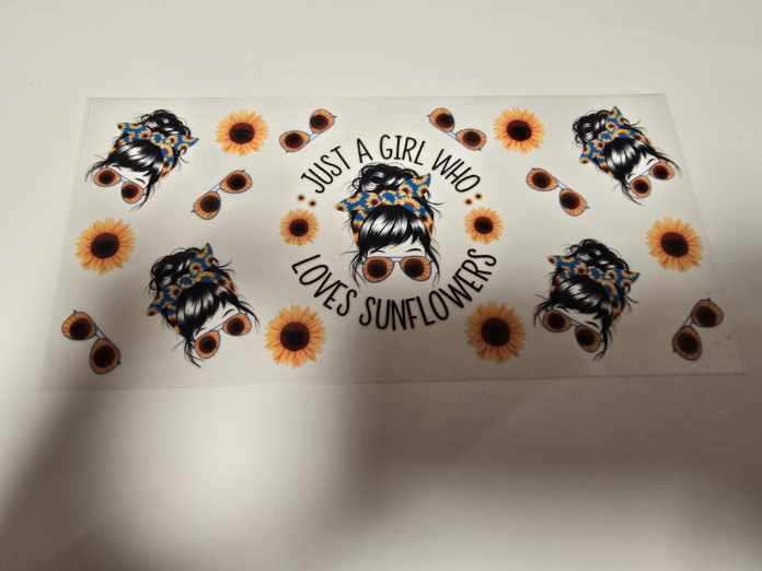 Sunflowers 16oz Wrap