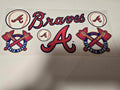 Atlanta Braves Baseball 16oz Wrap