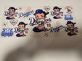 BASEBALL LA DODGERS Betty Boop 16oz Wrap