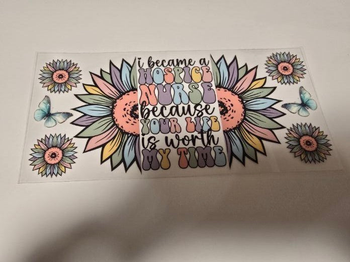 Hospice Nurse 16oz Wrap