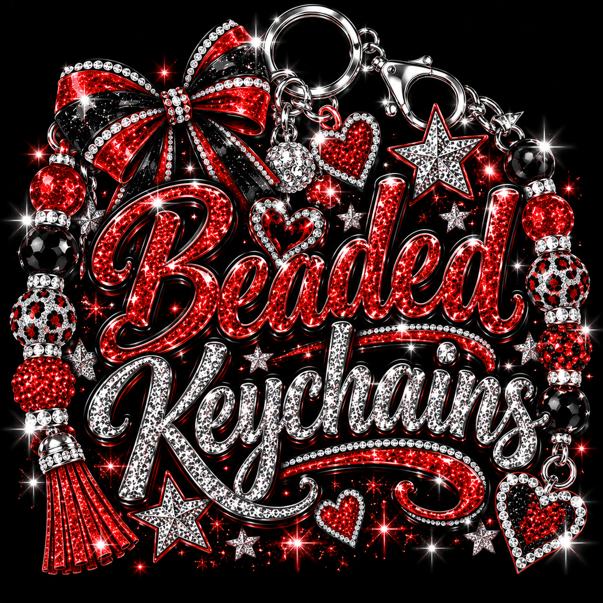 Beaded Keychains